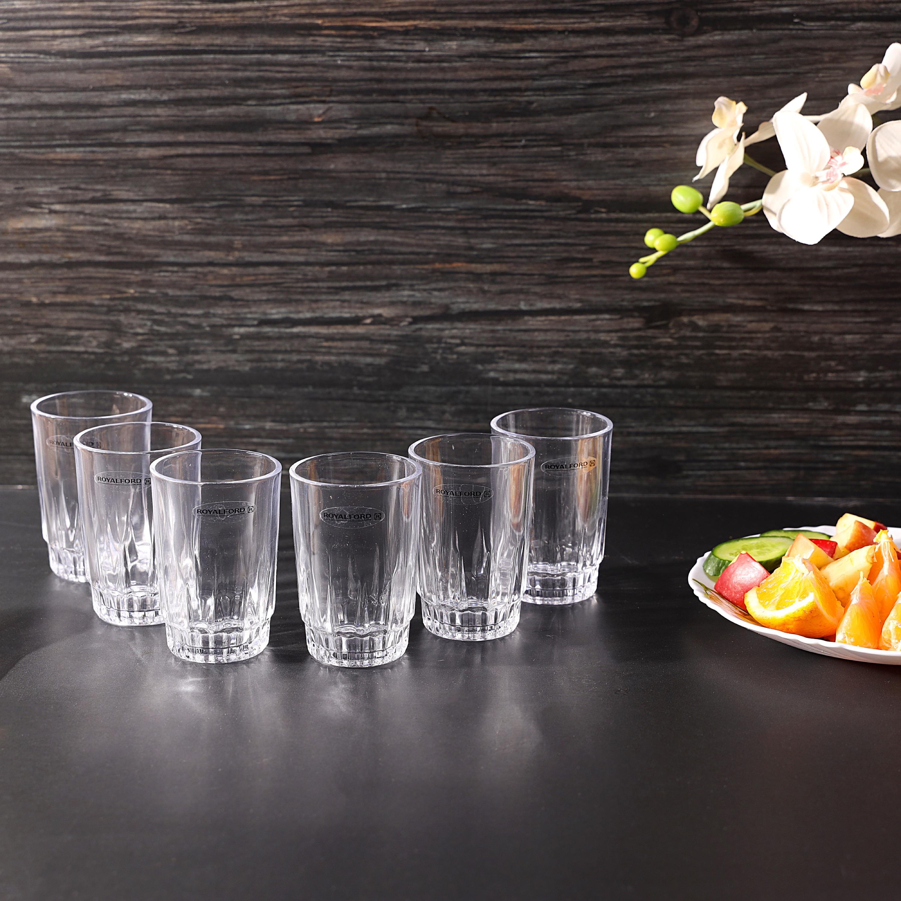 Glass 6-Piece Tumbler Set - 177 ml-household-dining-glassware-drinkingglasses-image-9