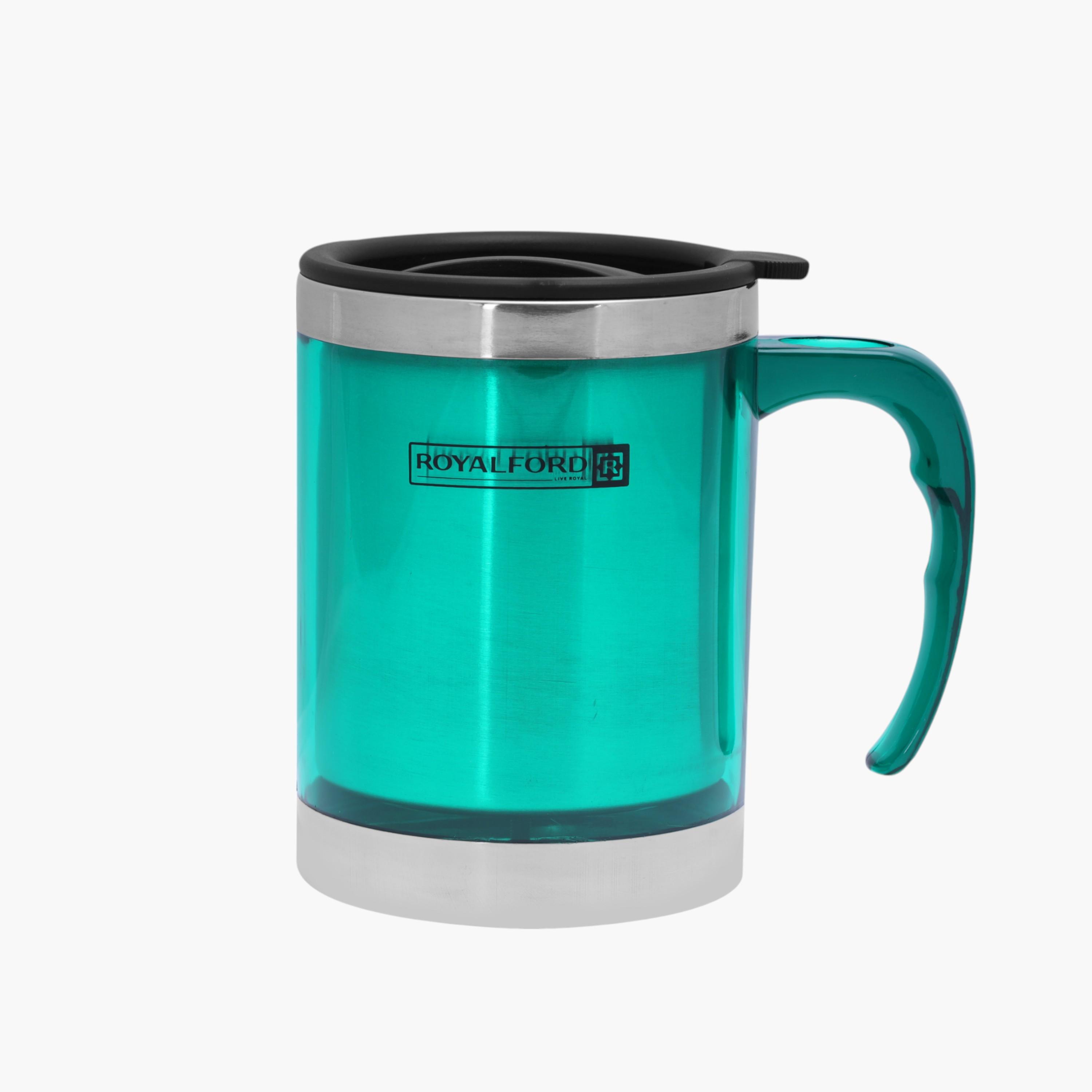 Royalford Double Wall Travel Mug - 290 ml-household-dining-teaandcoffee-mugsandcups-image-1