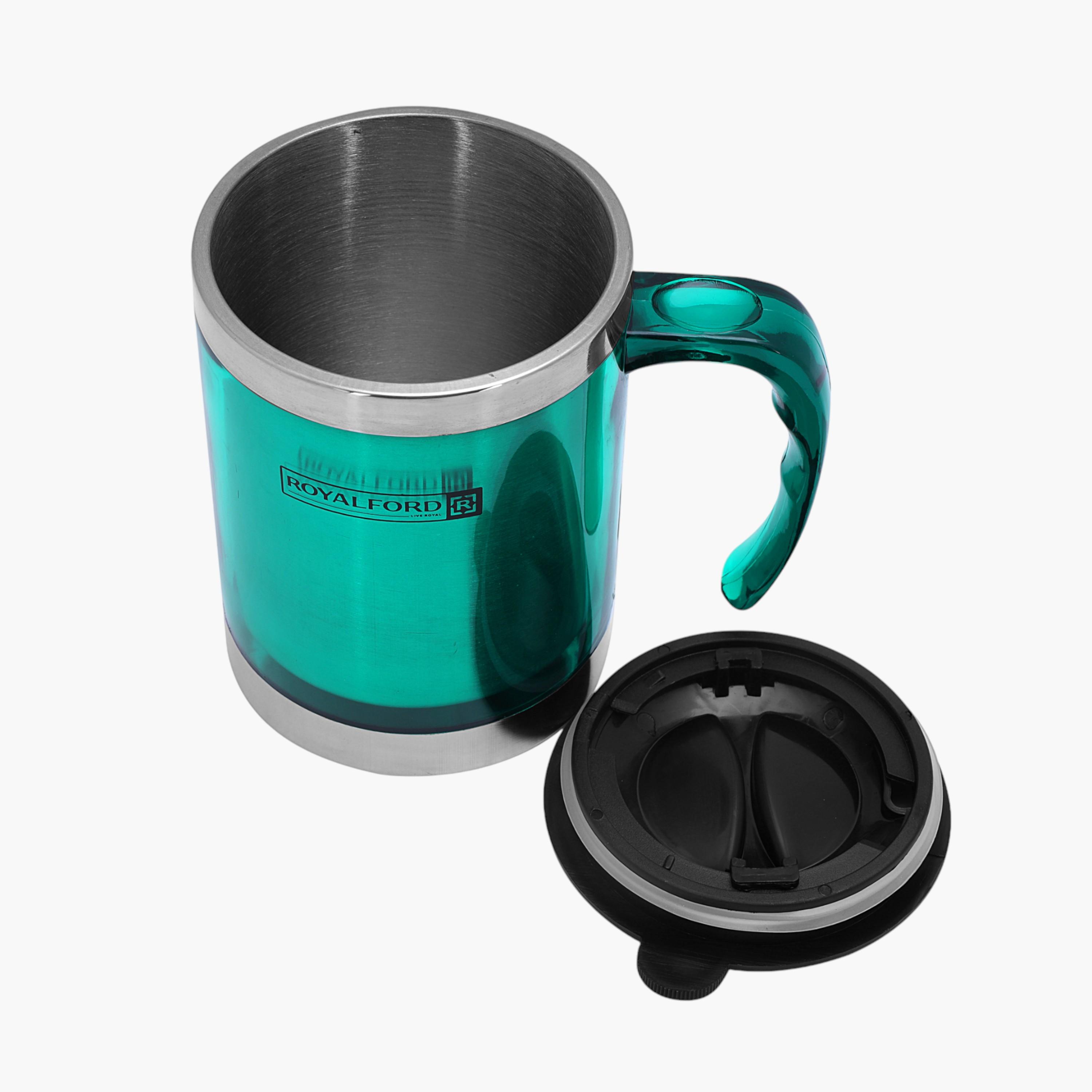 Royalford Double Wall Travel Mug - 290 ml-household-dining-teaandcoffee-mugsandcups-image-9