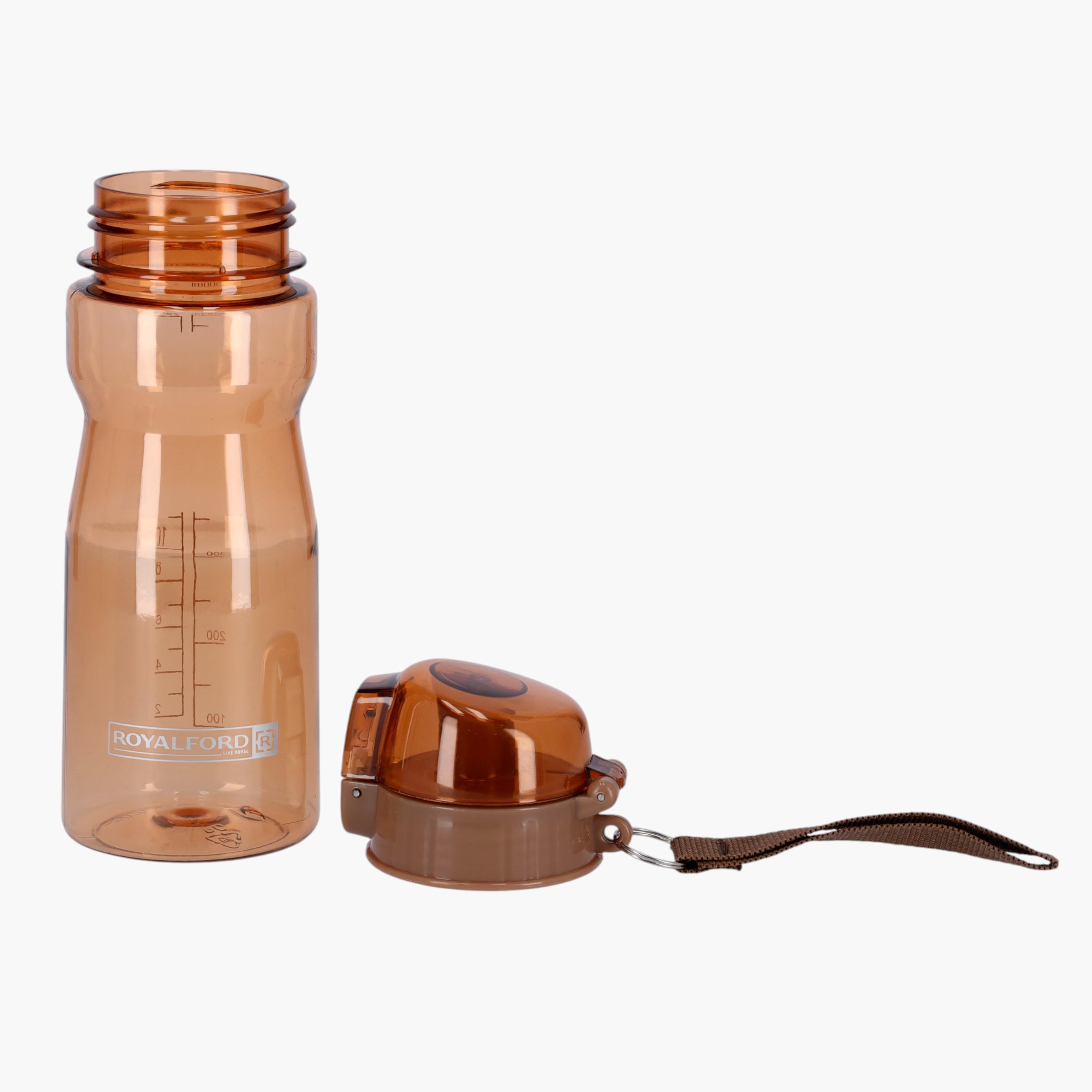 Royalford Water Bottle with Volume Marker and Flip Lid - 550 ml-school-waterbottles-image-6