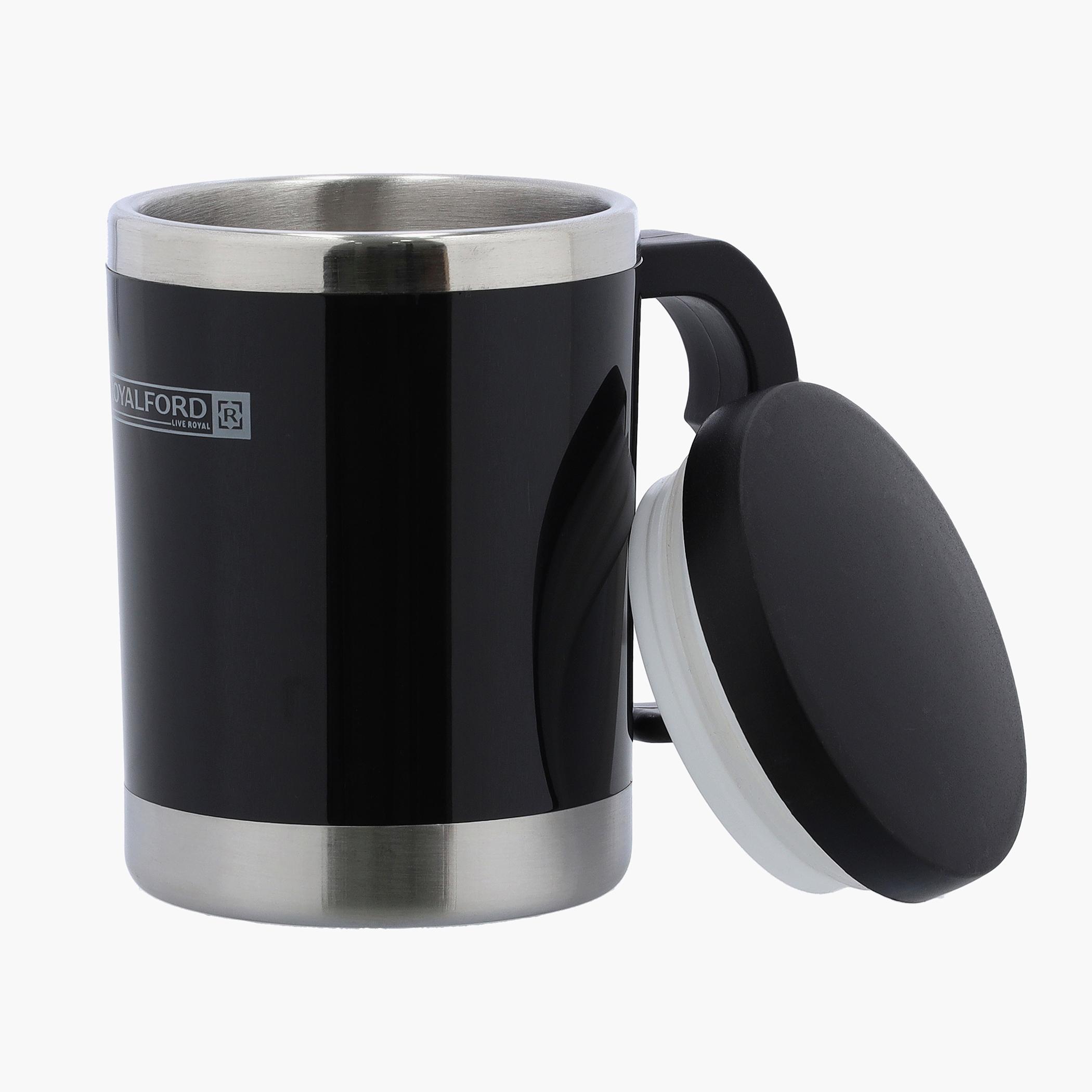 Stainless Steel Travel Mug with Handle - 300 ml-household-dining-teaandcoffee-travelmugsandsippers-image-2