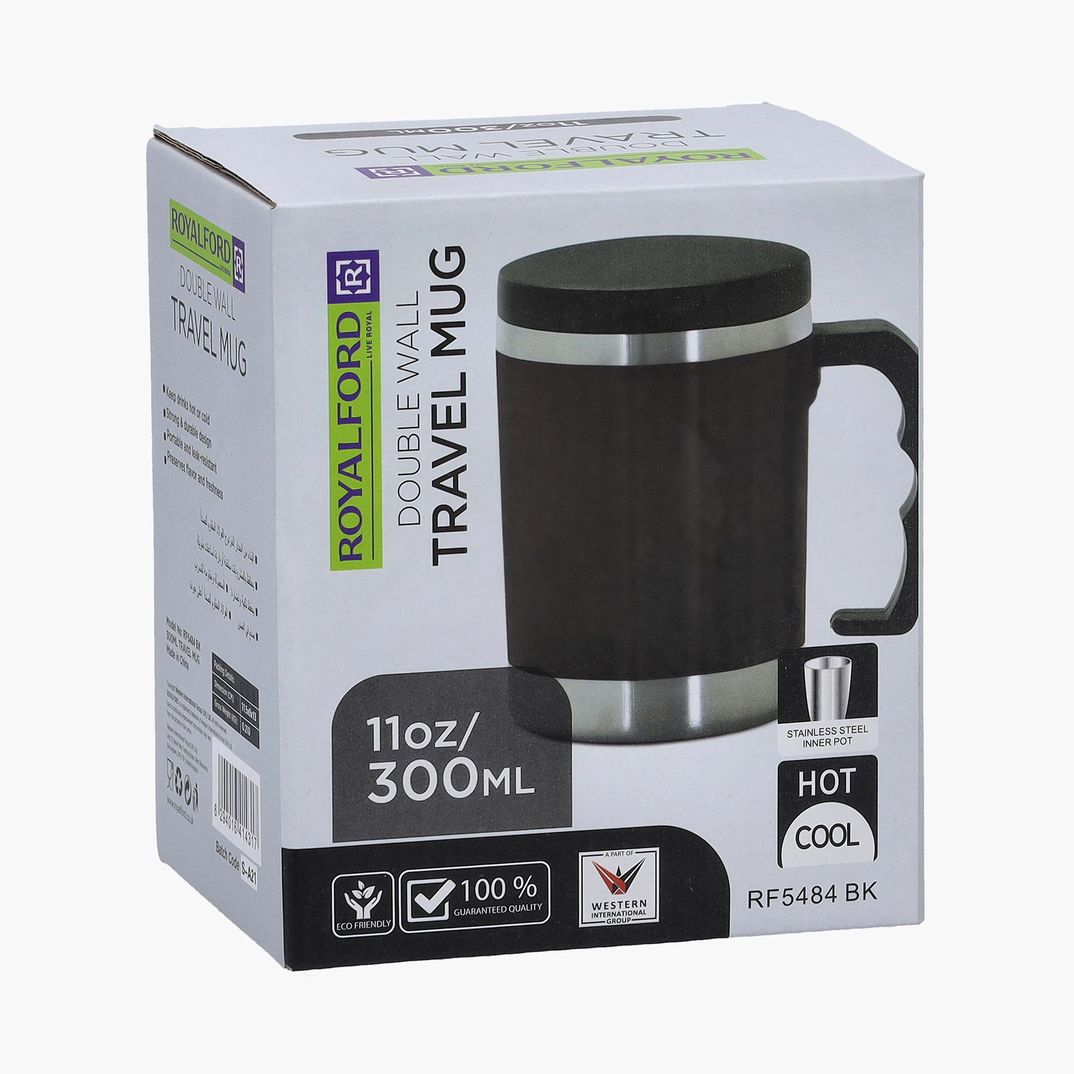 Stainless Steel Travel Mug with Handle - 300 ml-household-dining-teaandcoffee-travelmugsandsippers-image-5