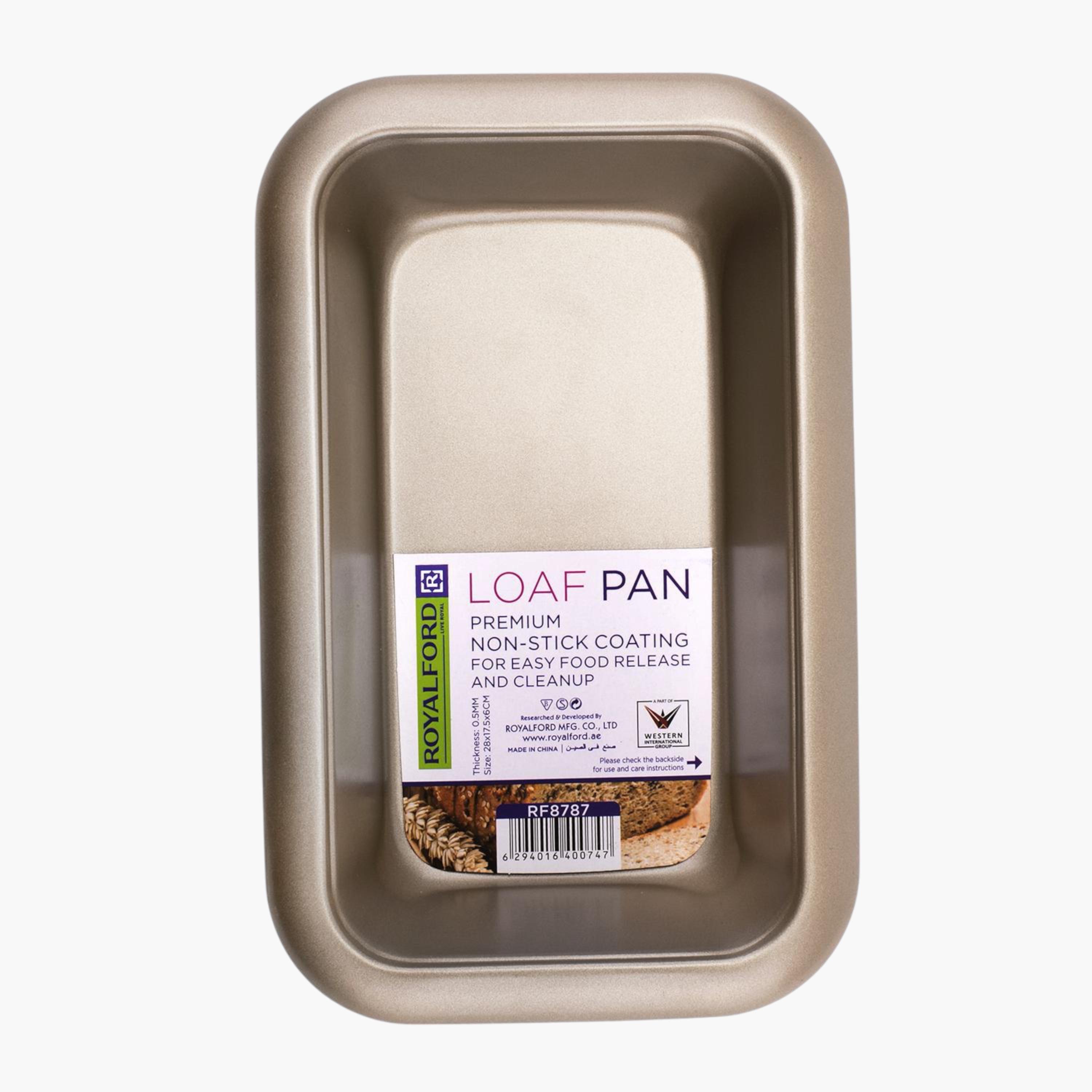 قالب خبز ألومنيوم غير لاصق من رويال فورد-household-kitchen-bakeware-bakingdishes-image-1