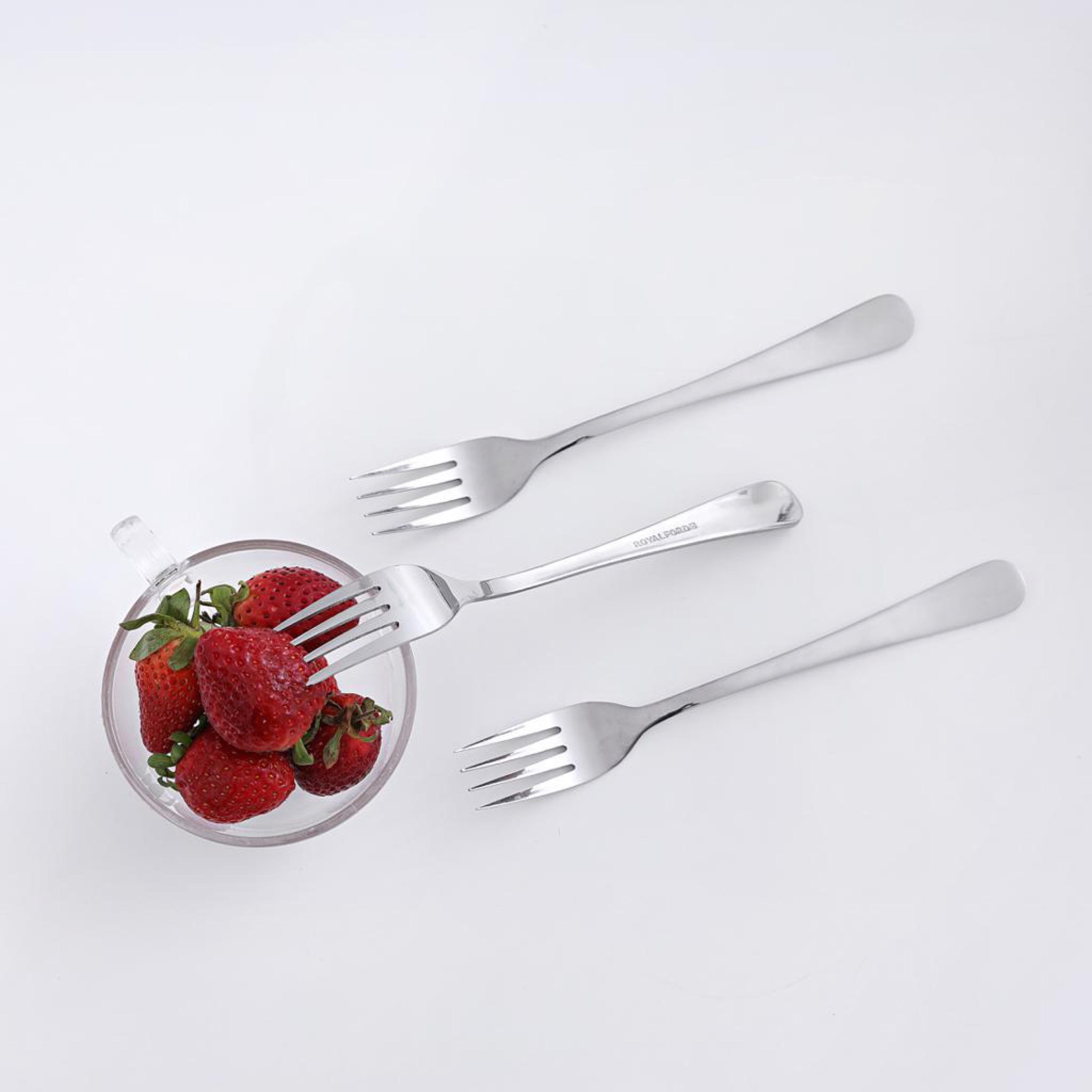 Royalford 3-Piece Stainless Steel Table Fork Set-household-dining-cutlery-spoonsforksandknives-image-6