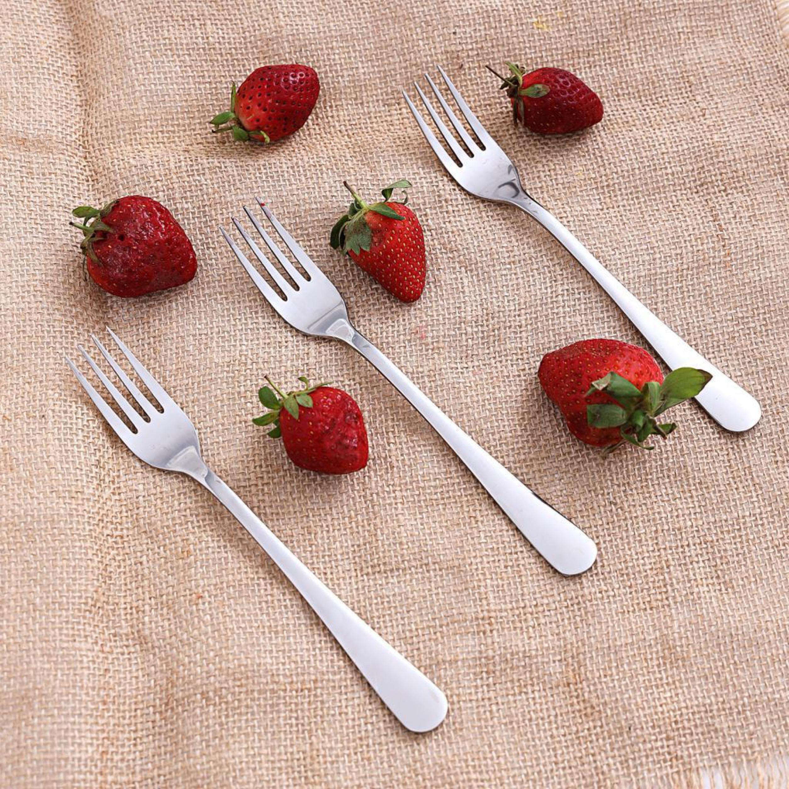 Royalford 3-Piece Stainless Steel Table Fork Set-household-dining-cutlery-spoonsforksandknives-image-2