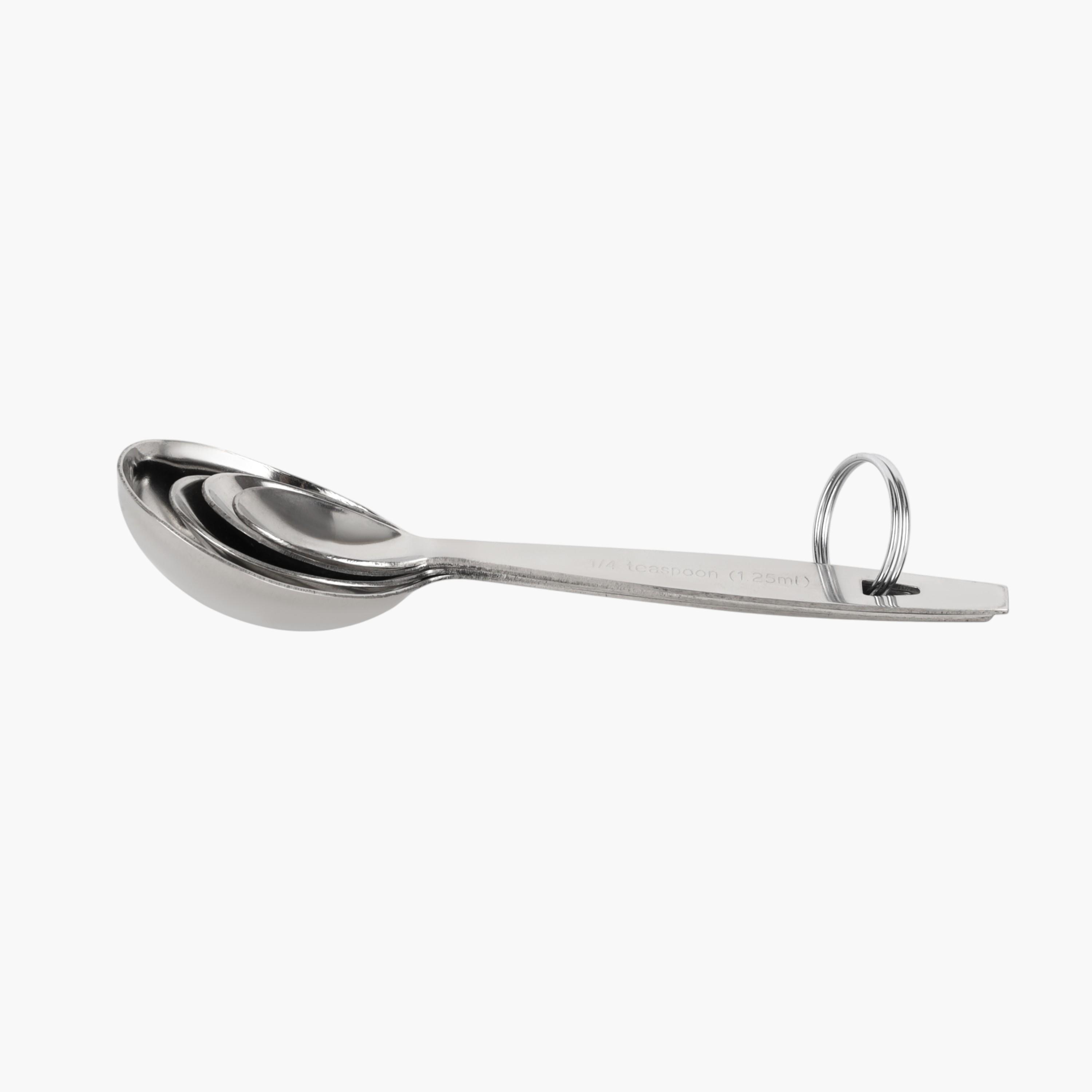 Stainless Steel 4-Piece Measuring Spoon Set-household-dining-cutlery-spoonsforksandknives-image-3