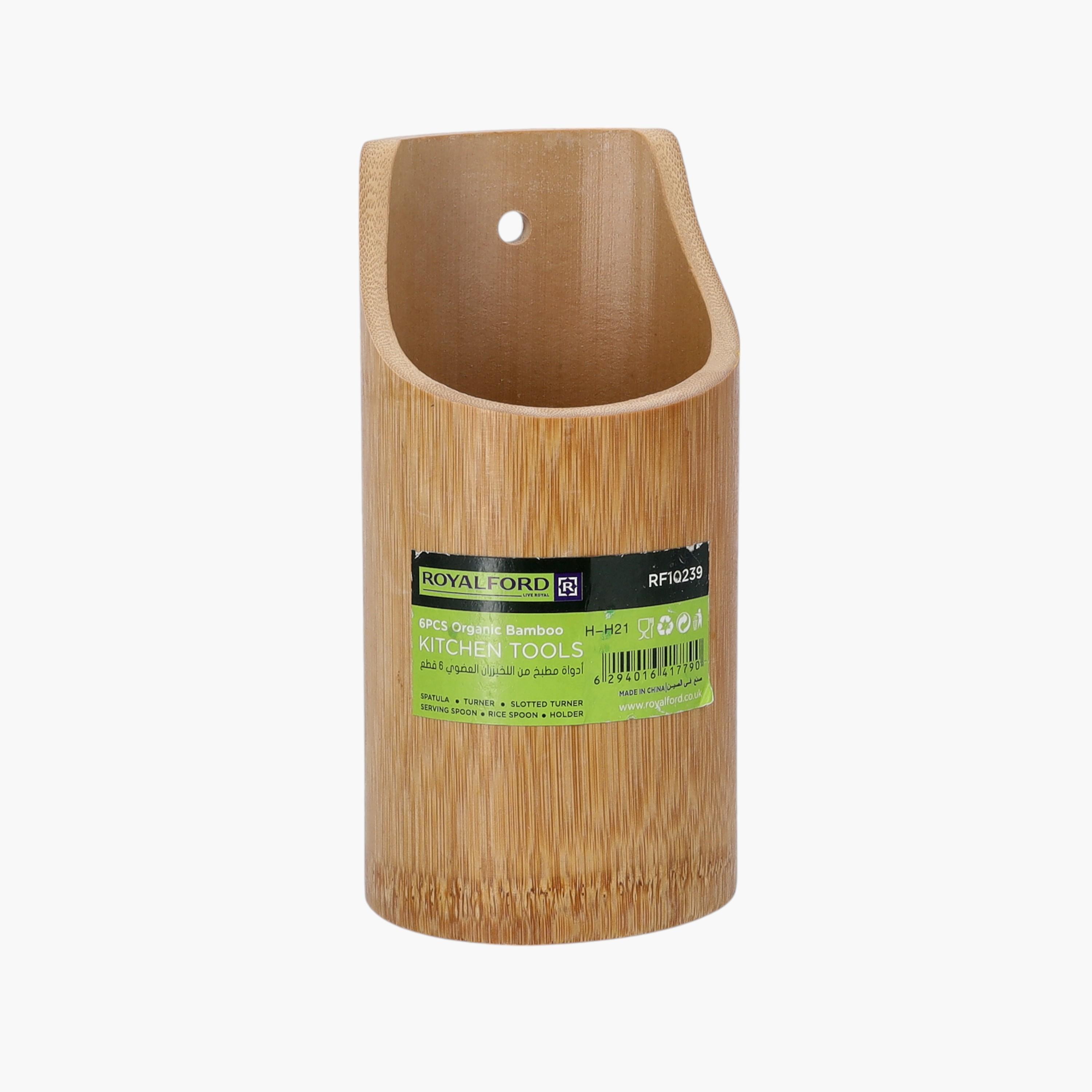 Organic Bamboo 6-Piece Kitchen Tools Set-household-kitchen-kitchentoolsandutensils-foodservingtools-image-3