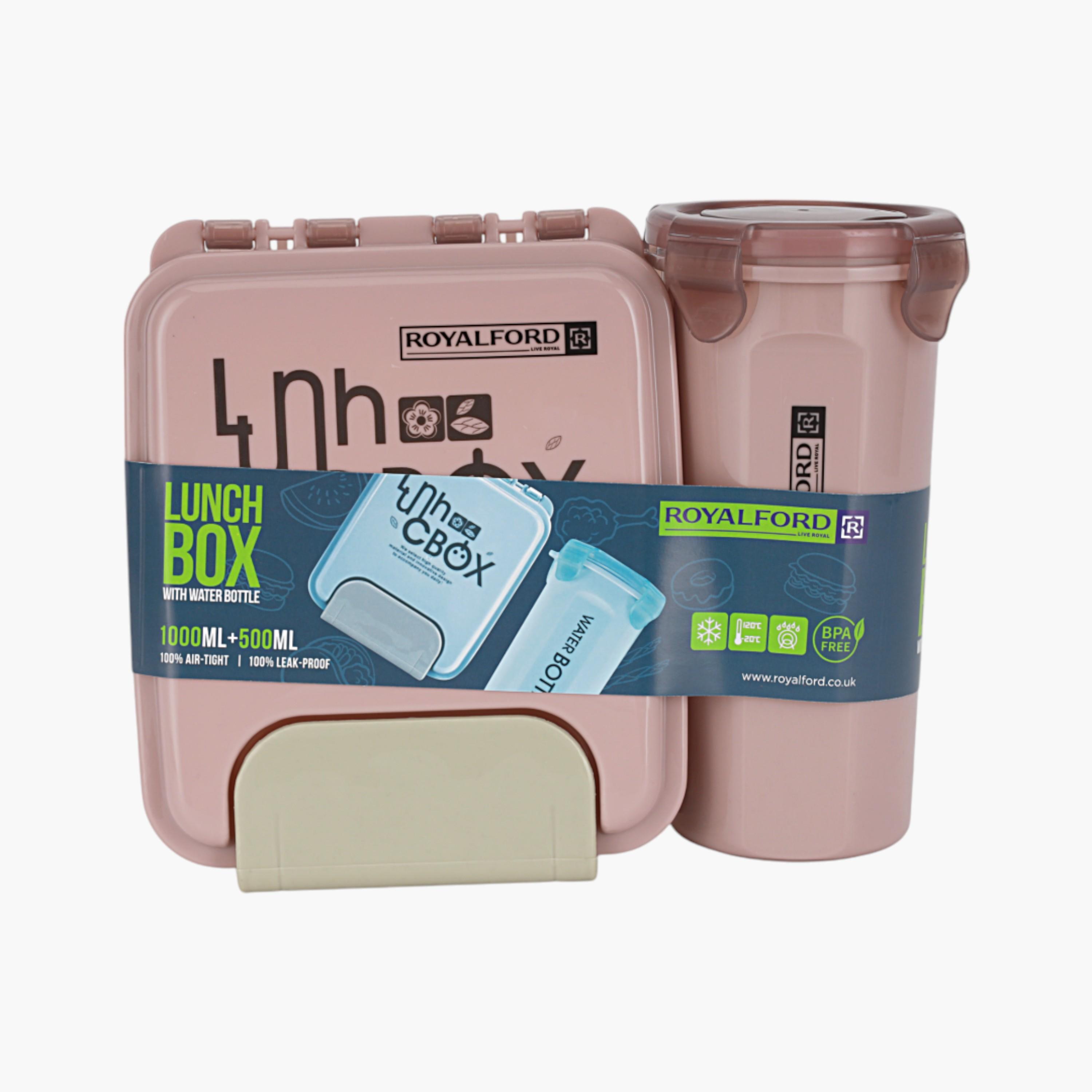 صندوق غداء مع قارورة مياه من رويال فورد-school-lunchessentials-lunchboxes-image-2