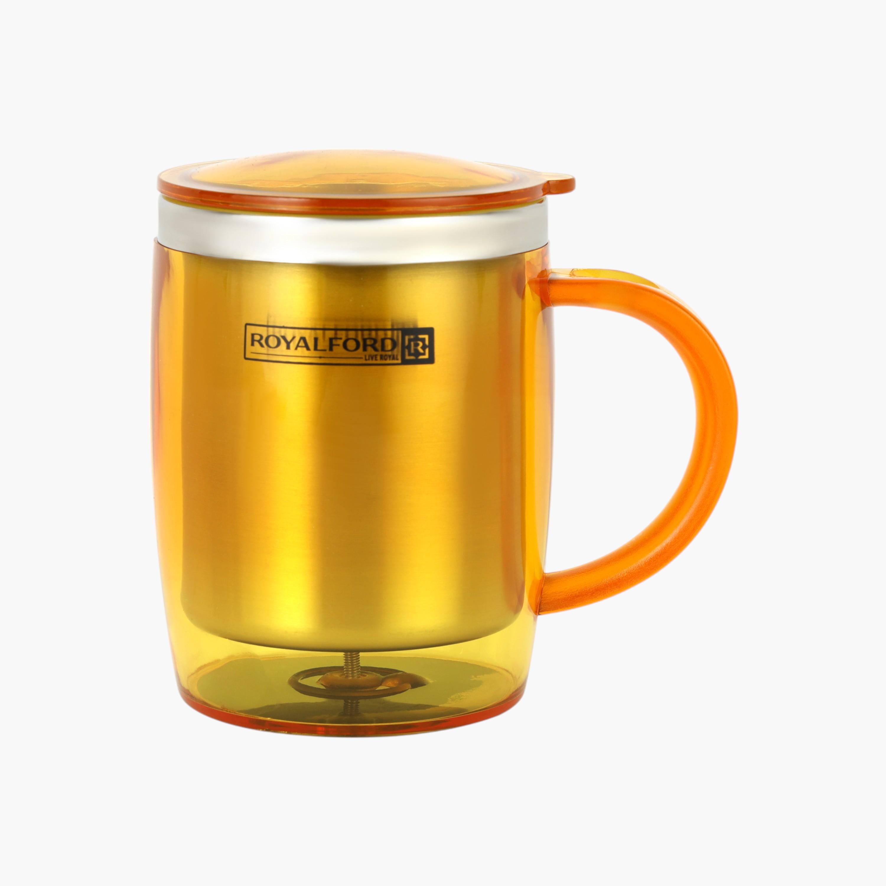 Stainless Steel Double Wall Travel Mug - 400 ml-household-dining-teaandcoffee-mugsandcups-image-1