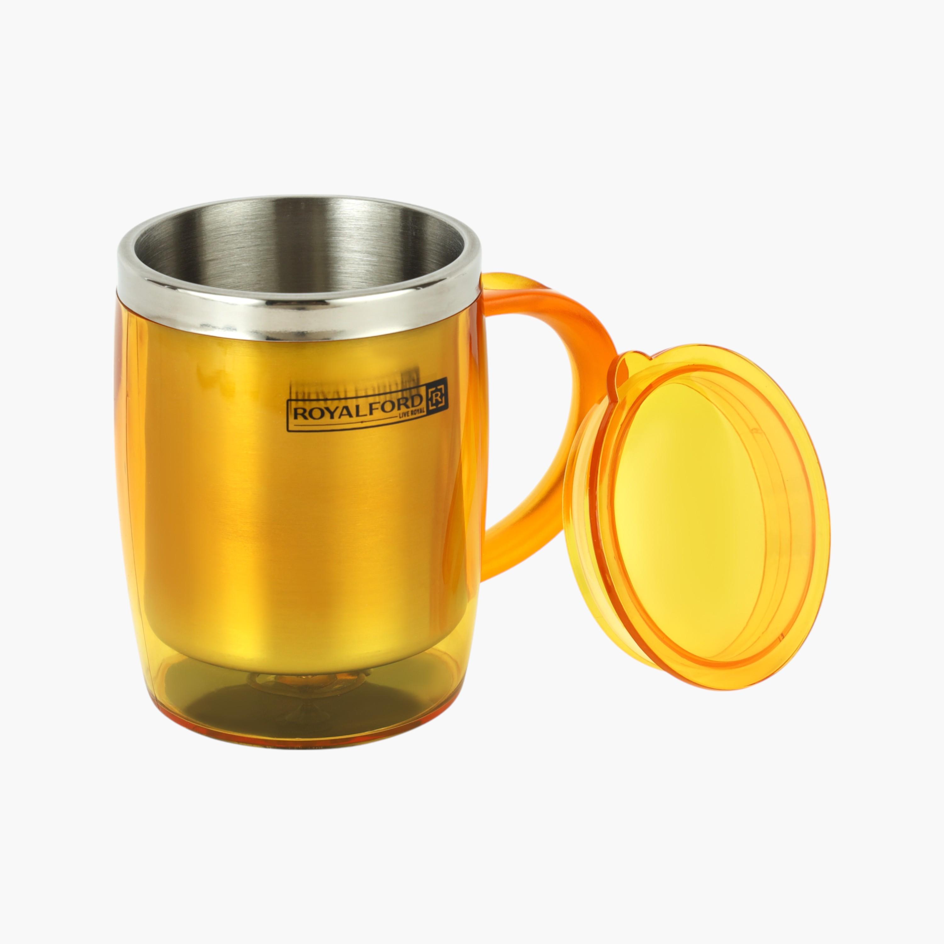 Stainless Steel Double Wall Travel Mug - 400 ml-household-dining-teaandcoffee-mugsandcups-image-4