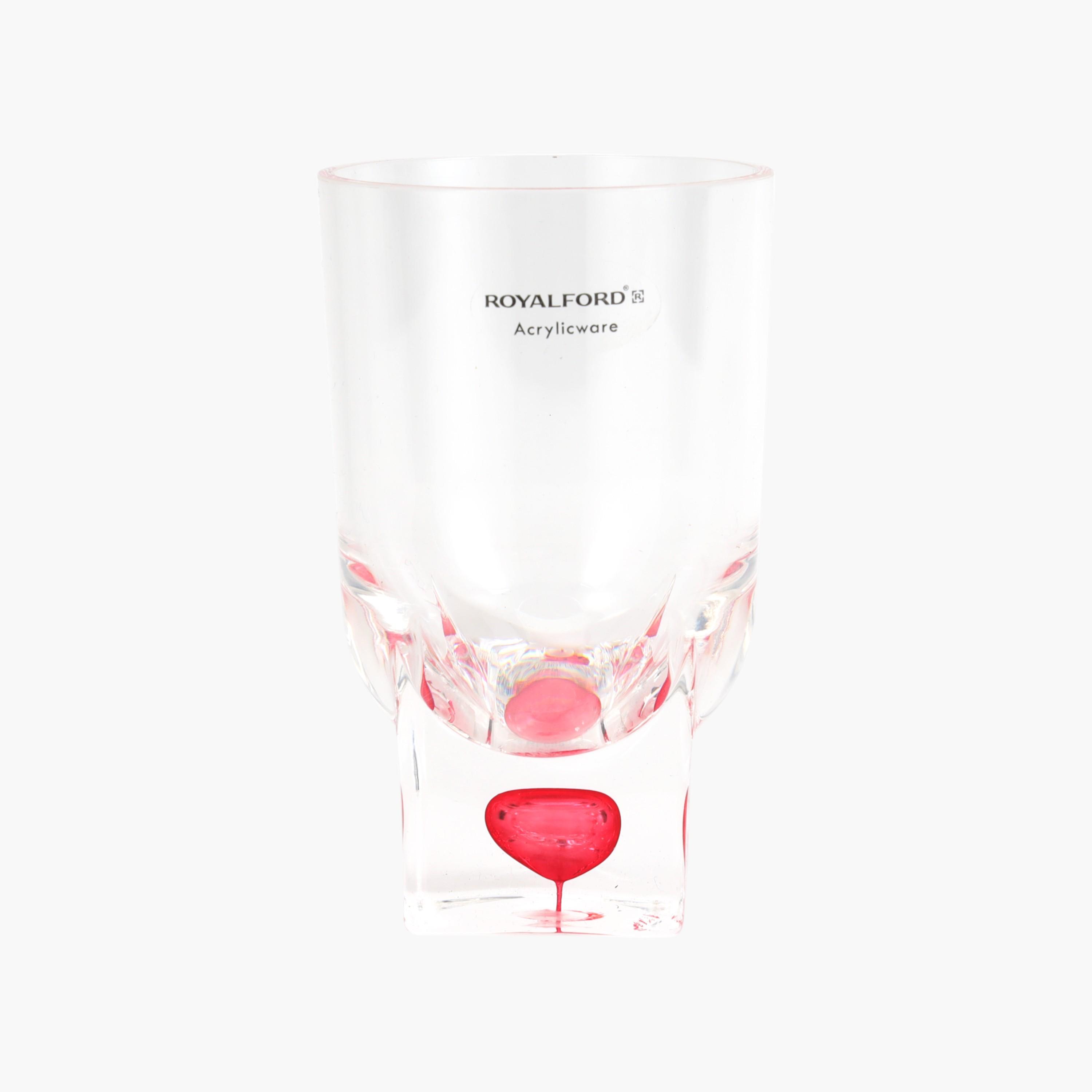 Acrylic Glass With Crystal Base-household-dining-glassware-drinkingglasses-image-2