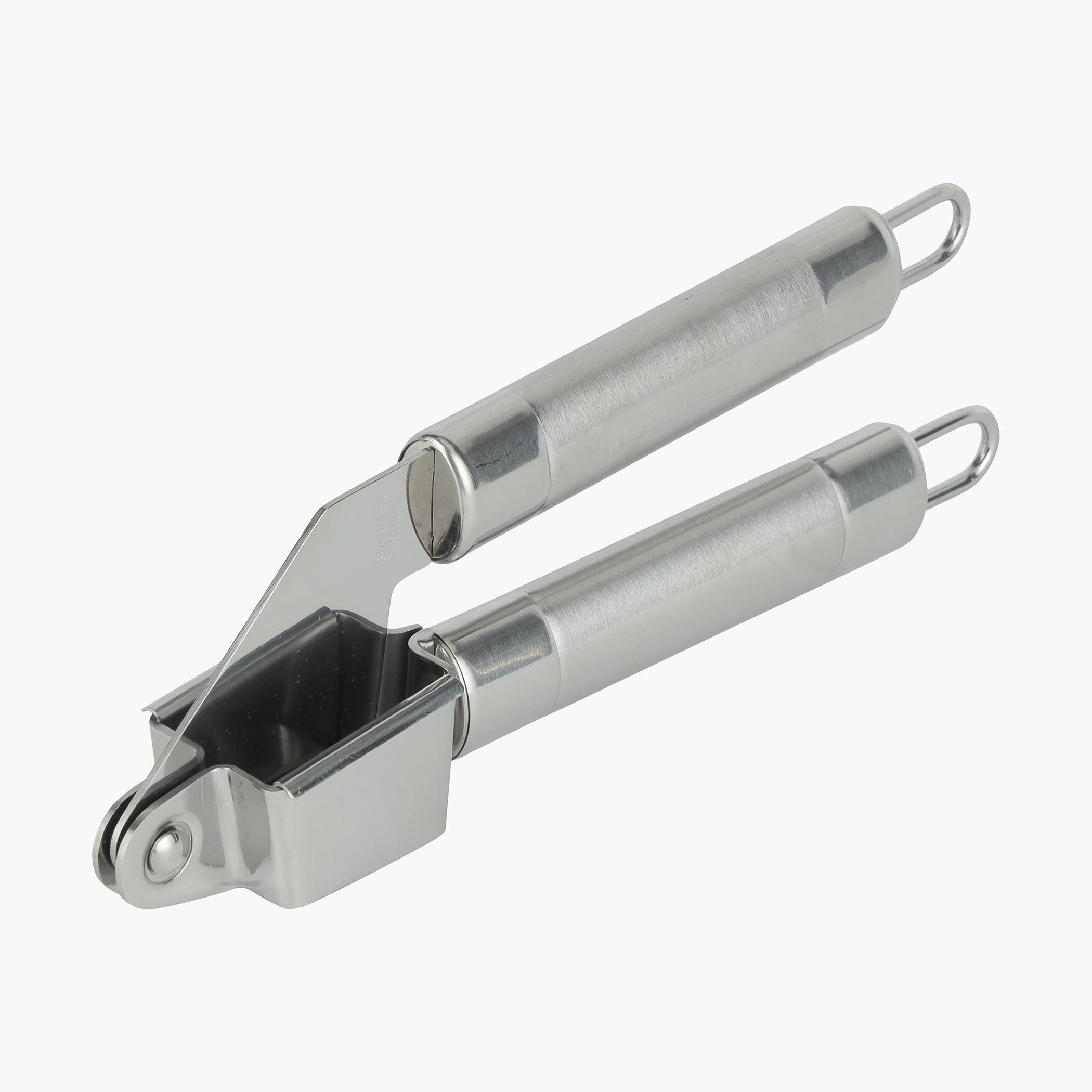 Stainless Steel Garlic Press with Handle-household-kitchen-kitchentoolsandutensils-foodpreparationtools-image-2
