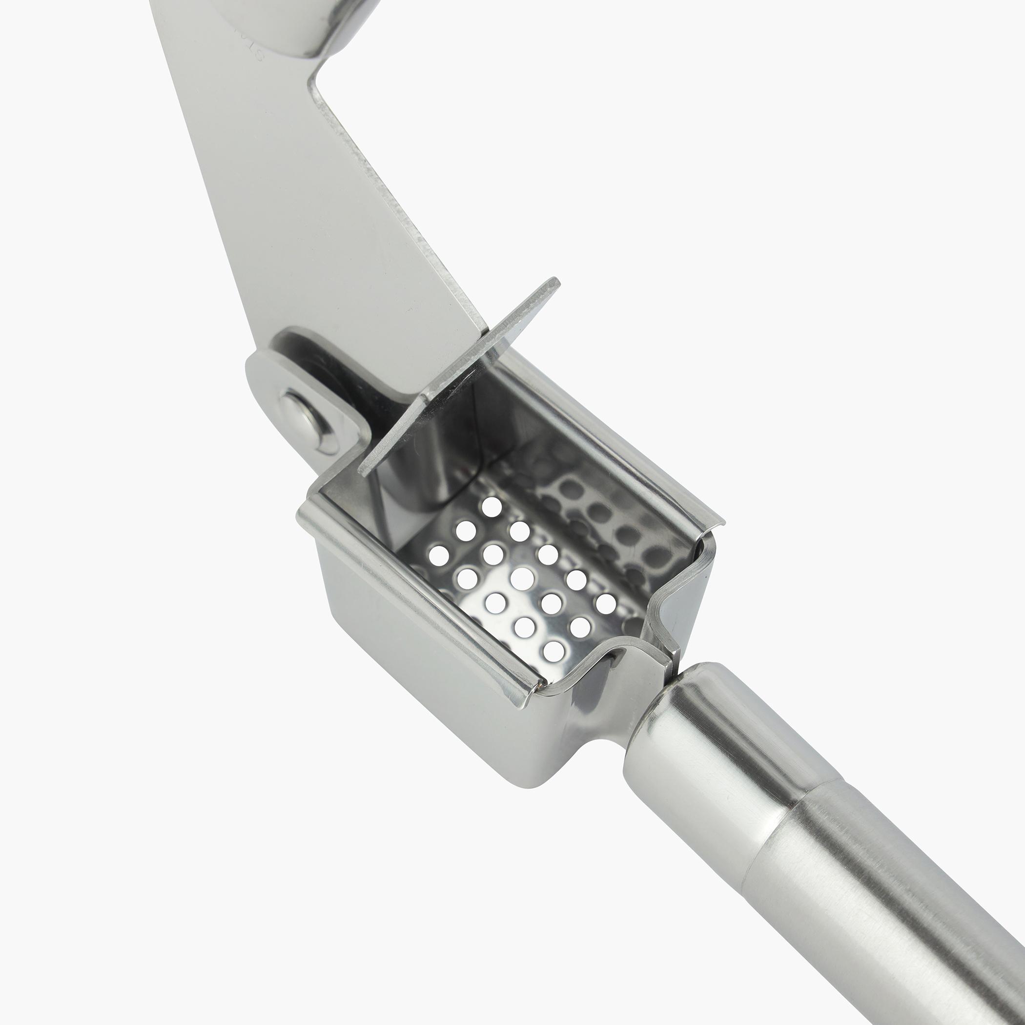 Stainless Steel Garlic Press with Handle-household-kitchen-kitchentoolsandutensils-foodpreparationtools-image-3