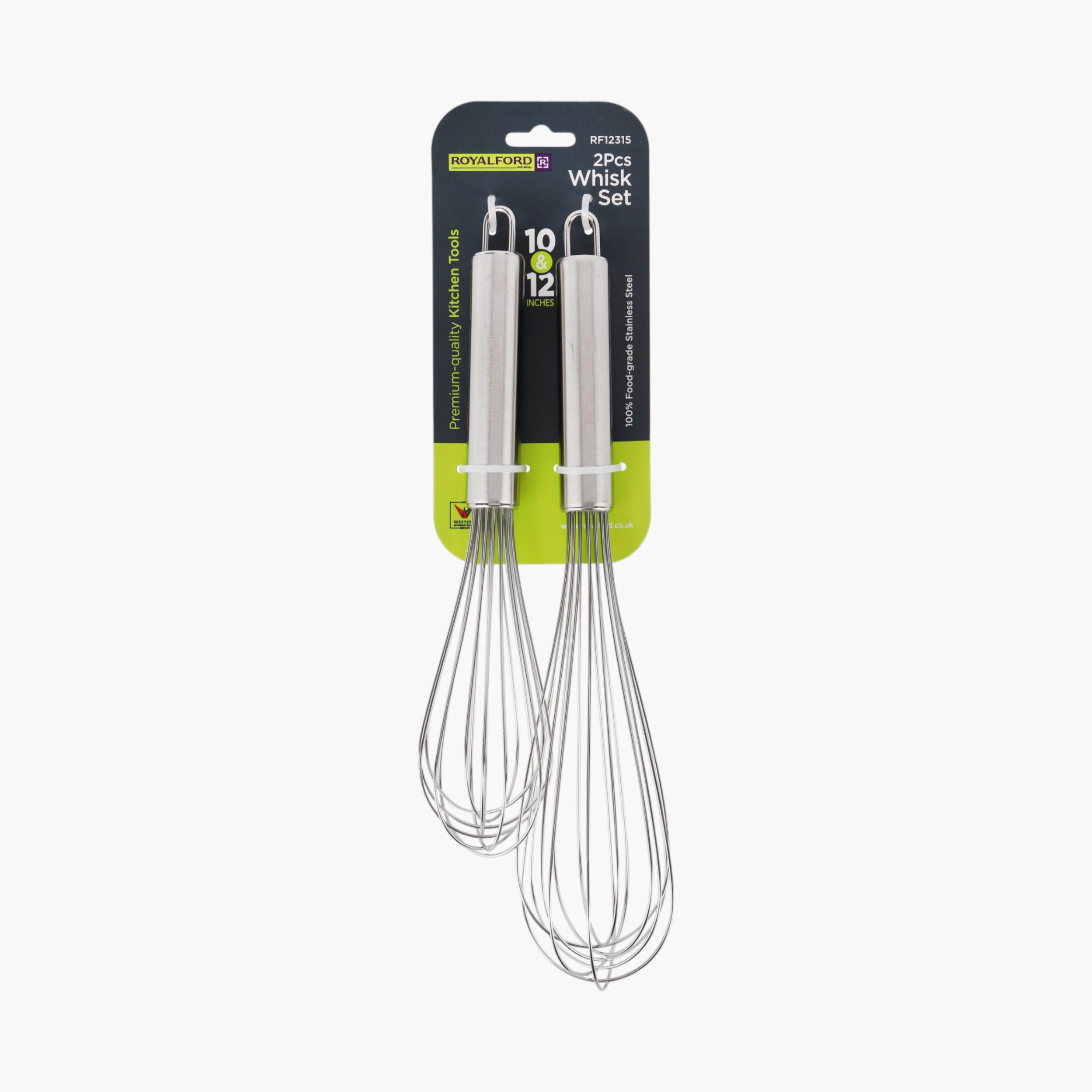 خفاقات ستانليس ستيل قطعتين من رويال فورد-household-kitchen-kitchentoolsandutensils-foodpreparationtools-image-2