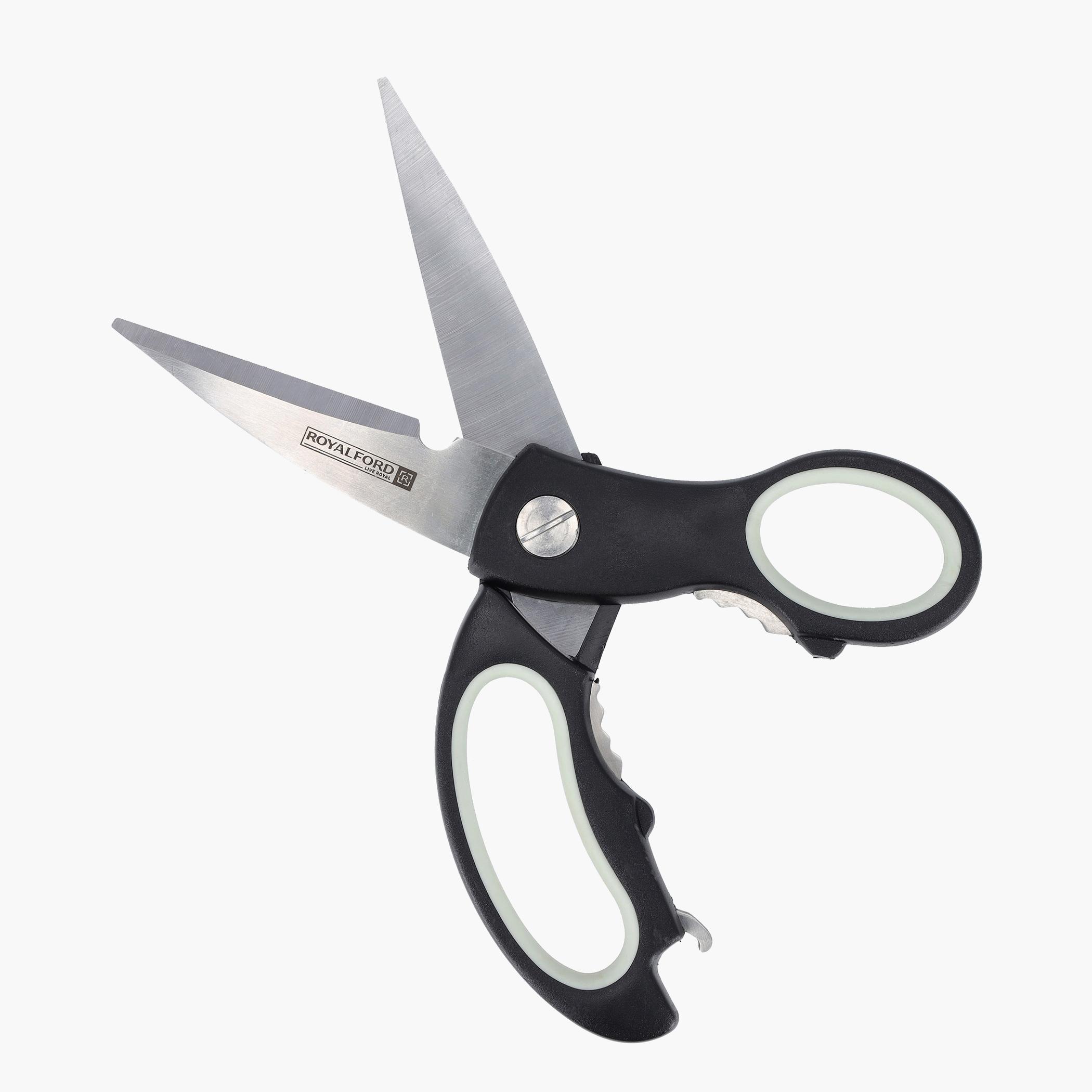 مقص مطبخ ستانلس ستيل من رويال فورد-household-kitchen-kitchentoolsandutensils-foodservingtools-image-2