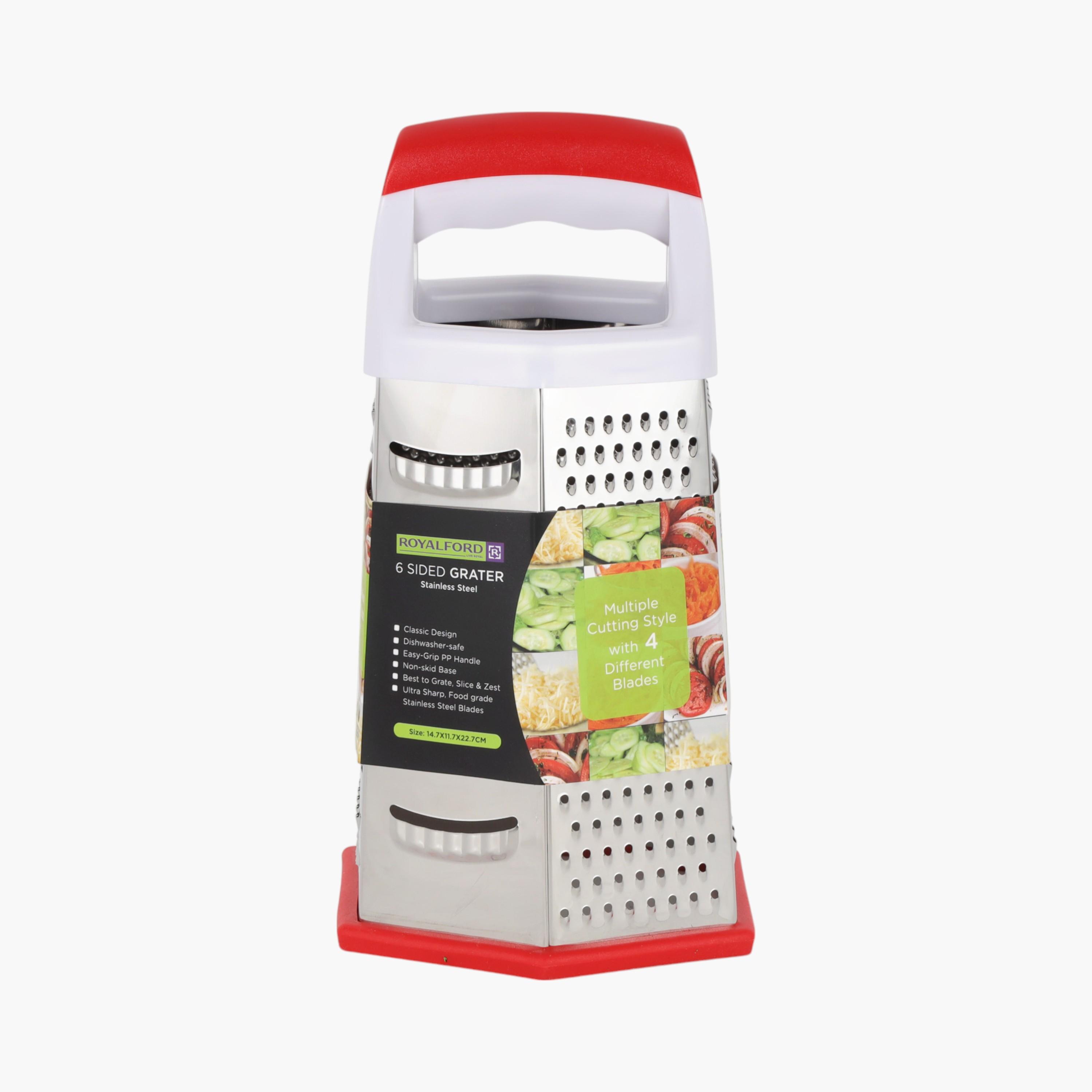 Stainless Steel 6-in-1 Grater-household-kitchen-kitchentoolsandutensils-foodservingtools-image-9