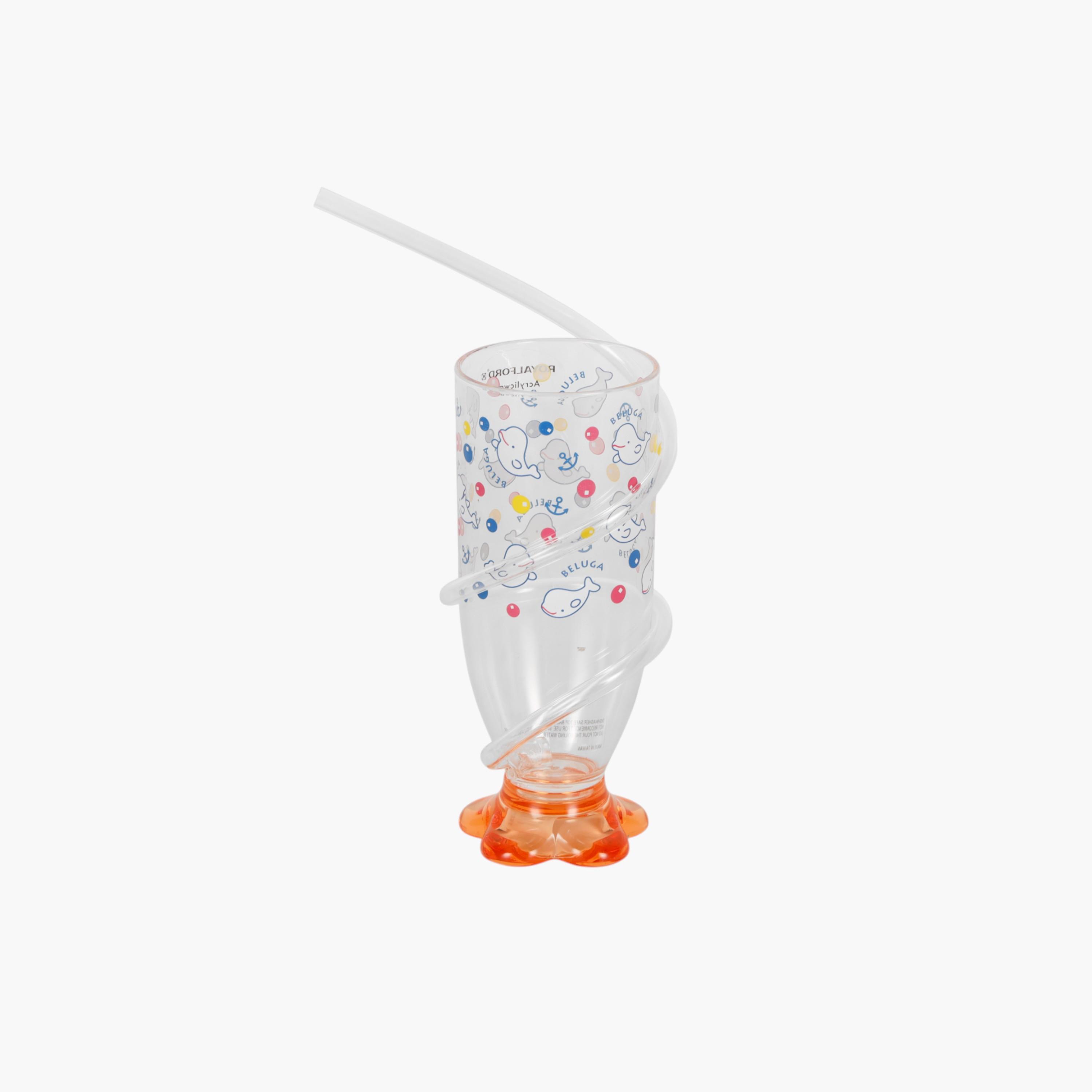 Acrylic Glass with Straw-household-dining-glassware-drinkingglasses-image-2