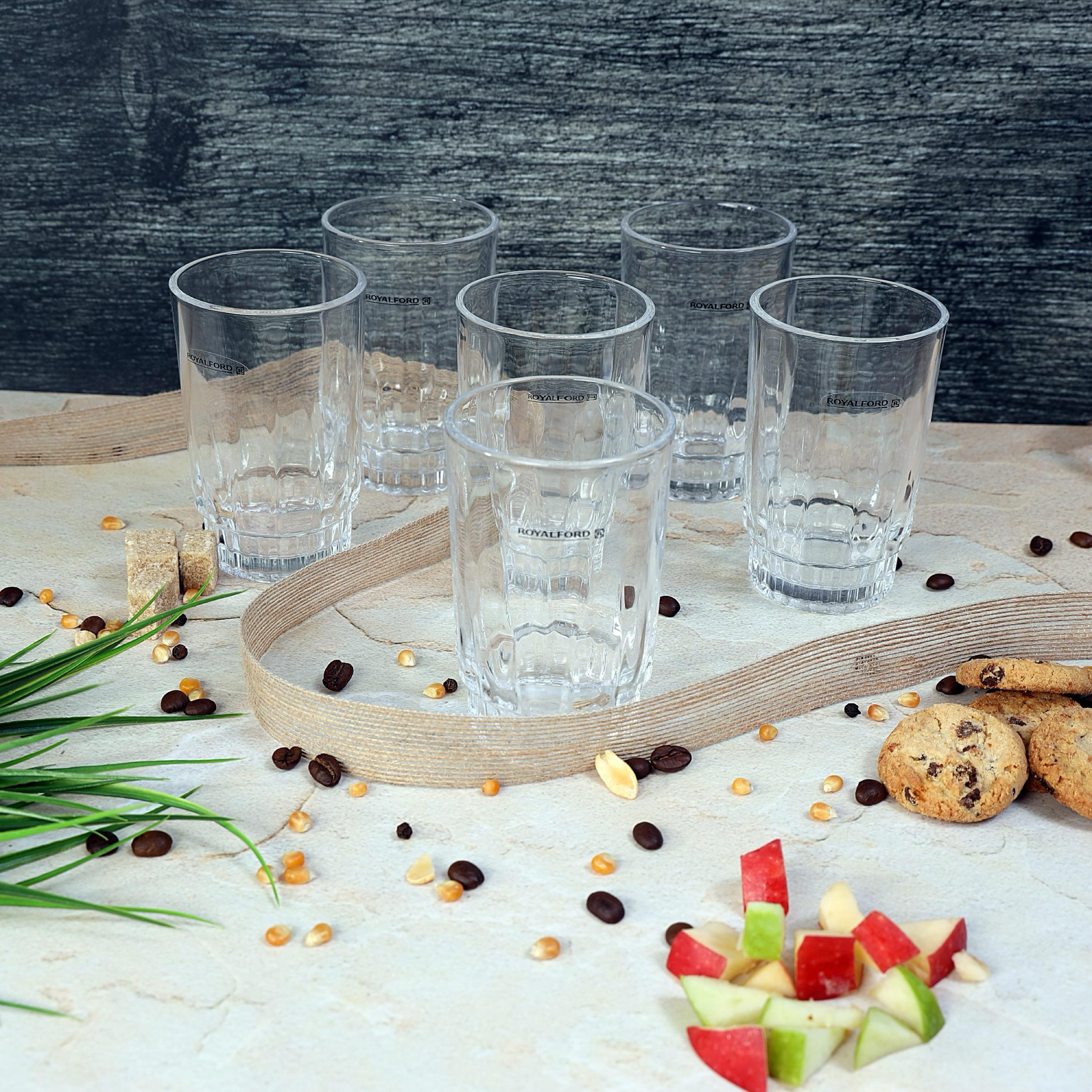 Glass 6-Piece Tumbler Set - 266 ml-household-dining-glassware-drinkingglasses-image-4