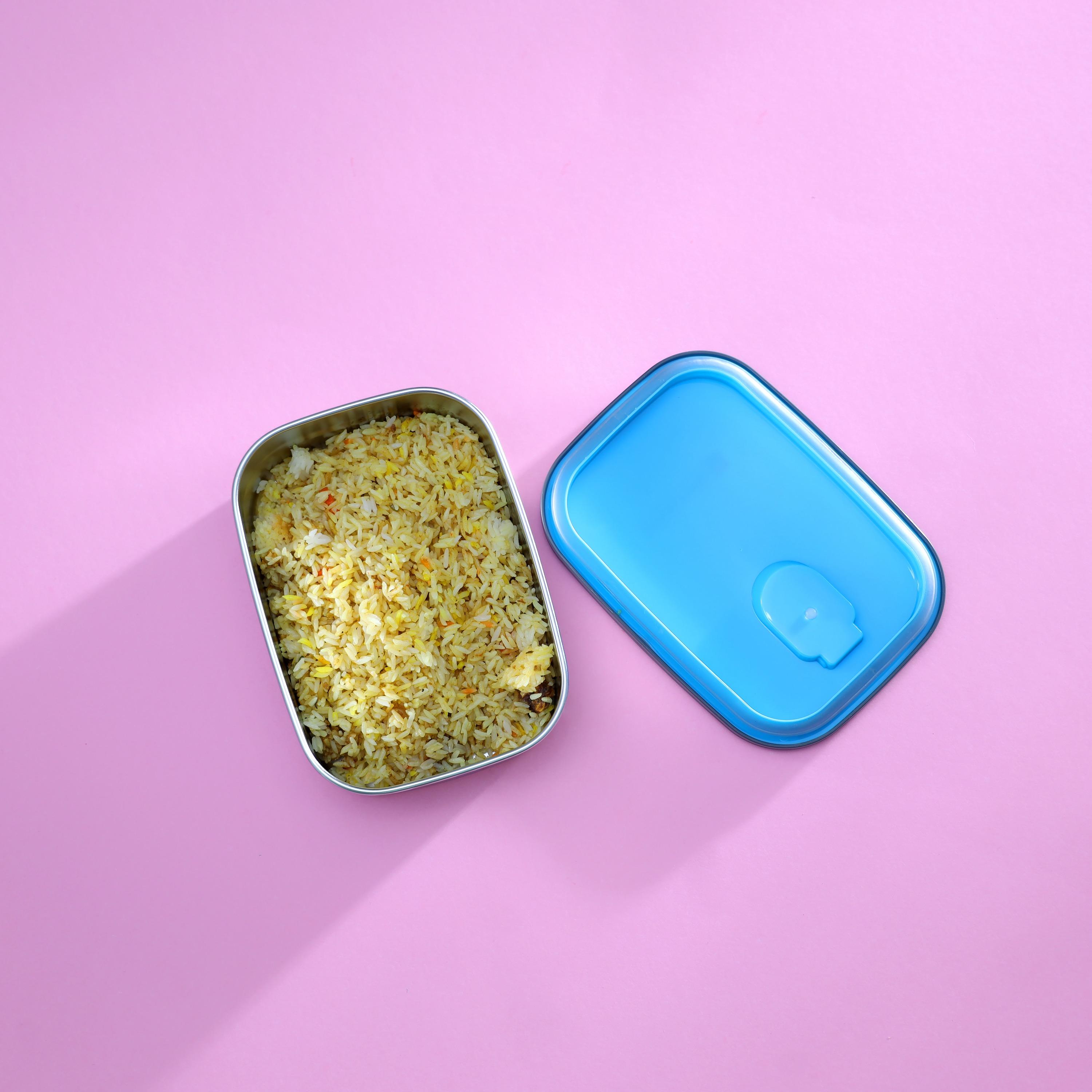 Stainless Steel Airtight Lunch Box - 680 ml-household-kitchen-foodstorage-containers-image-7