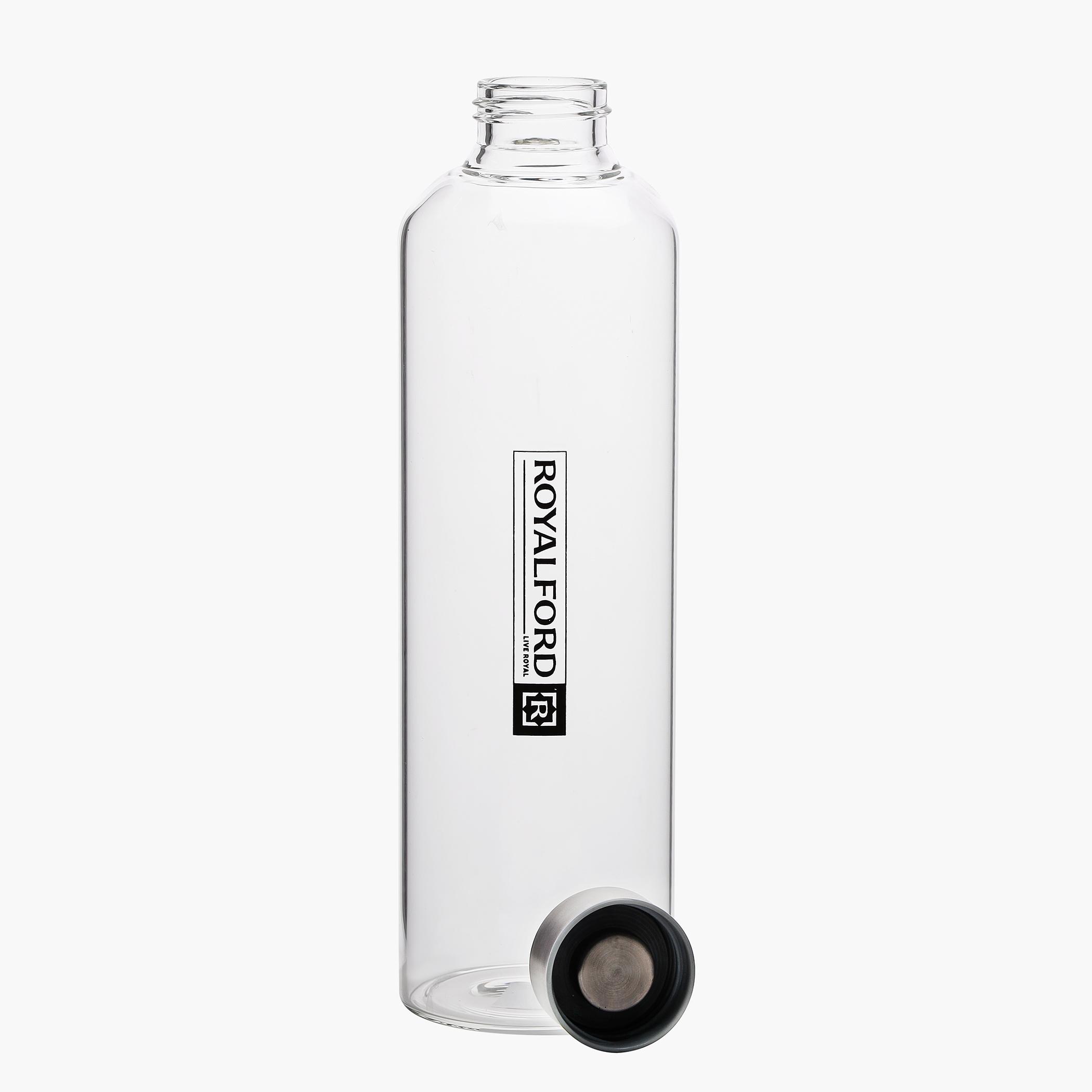 قارورة مياه زجاج بوروسيليكيت من رويال فورد - 1 لتر-school-waterbottles-image-3