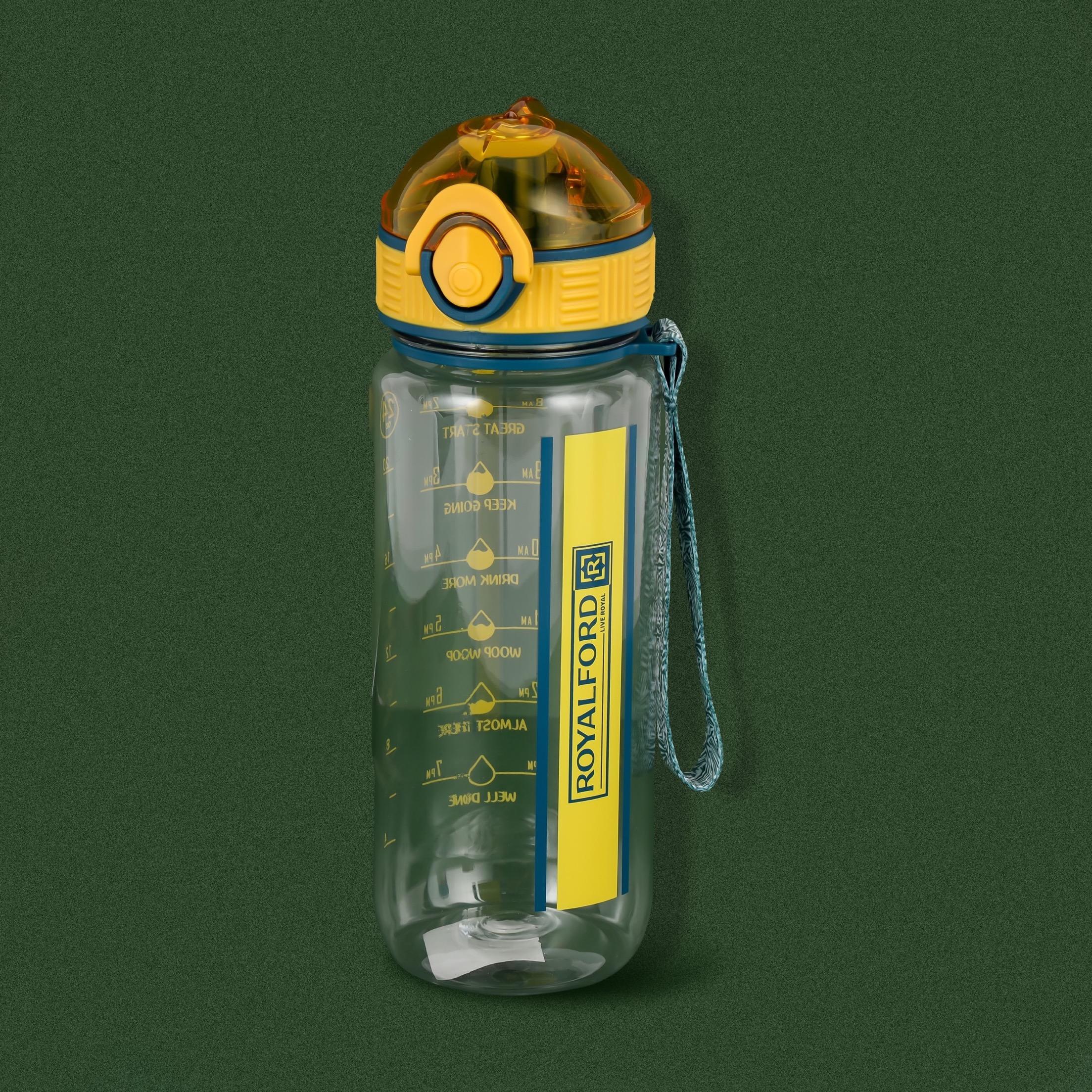 Royalford Sipper Water Bottle with Flip Lid and Volume Tracker - 700 ml-school-waterbottles-image-6