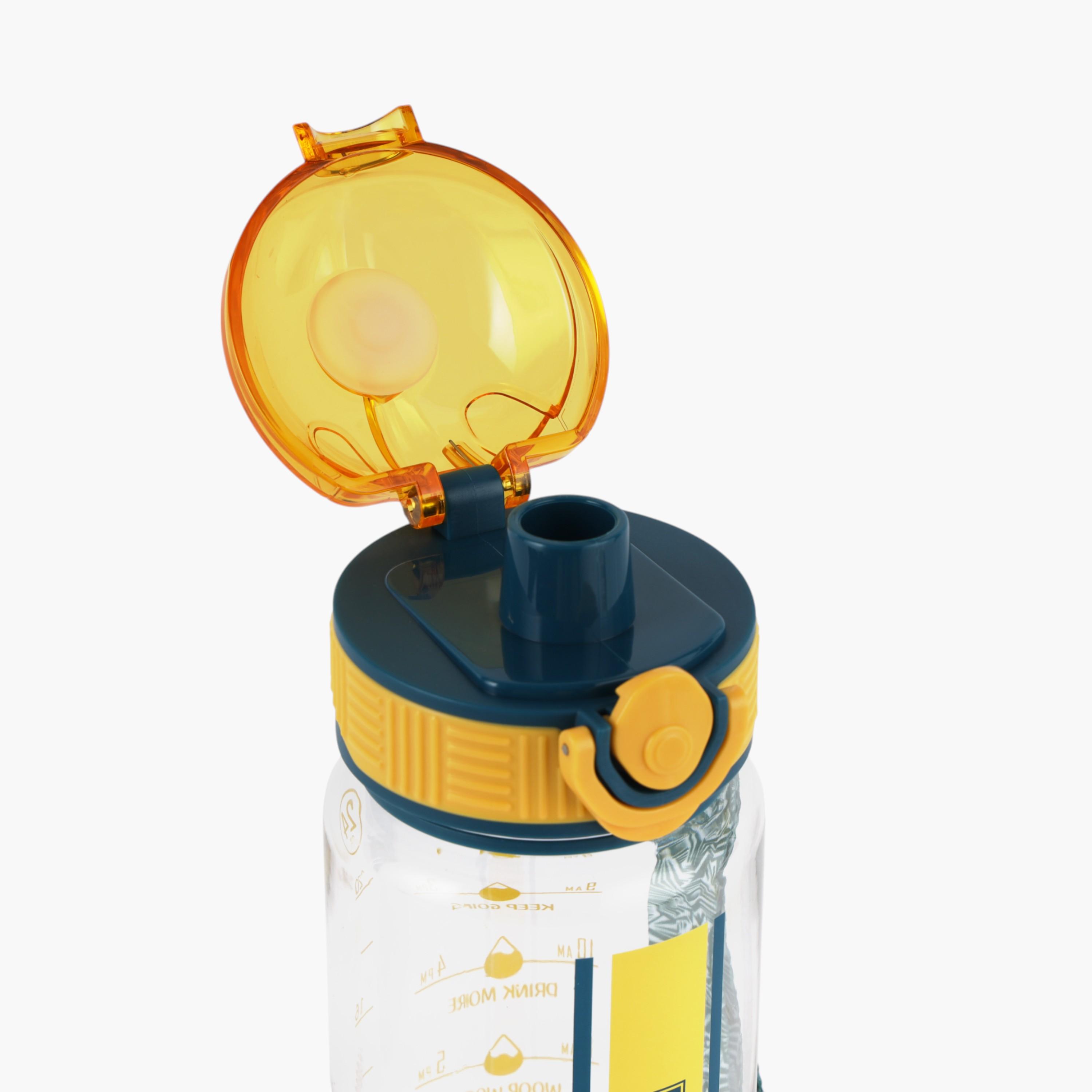 Royalford Sipper Water Bottle with Flip Lid and Volume Tracker - 700 ml-school-waterbottles-image-4