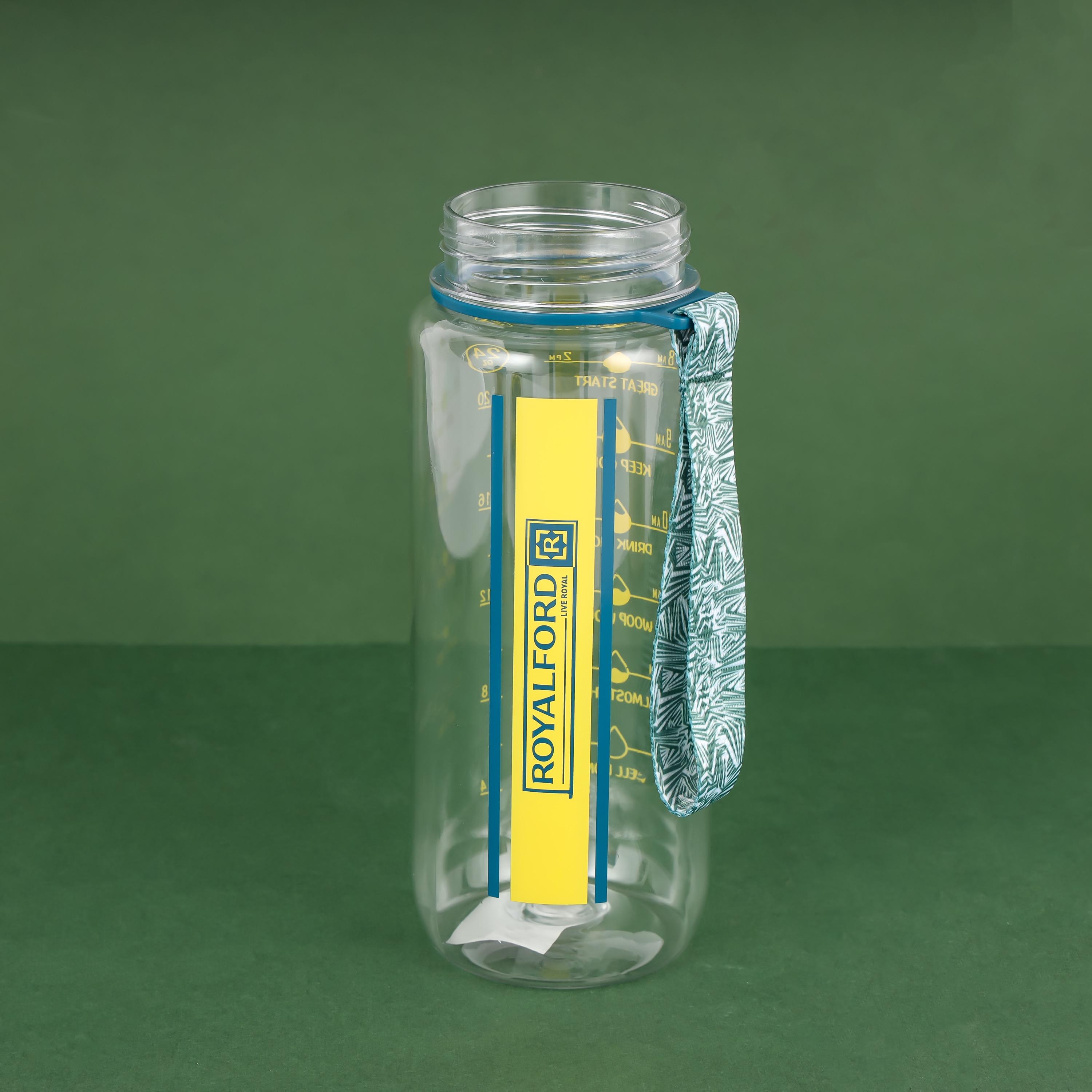Royalford Sipper Water Bottle with Flip Lid and Volume Tracker - 700 ml-school-waterbottles-image-9