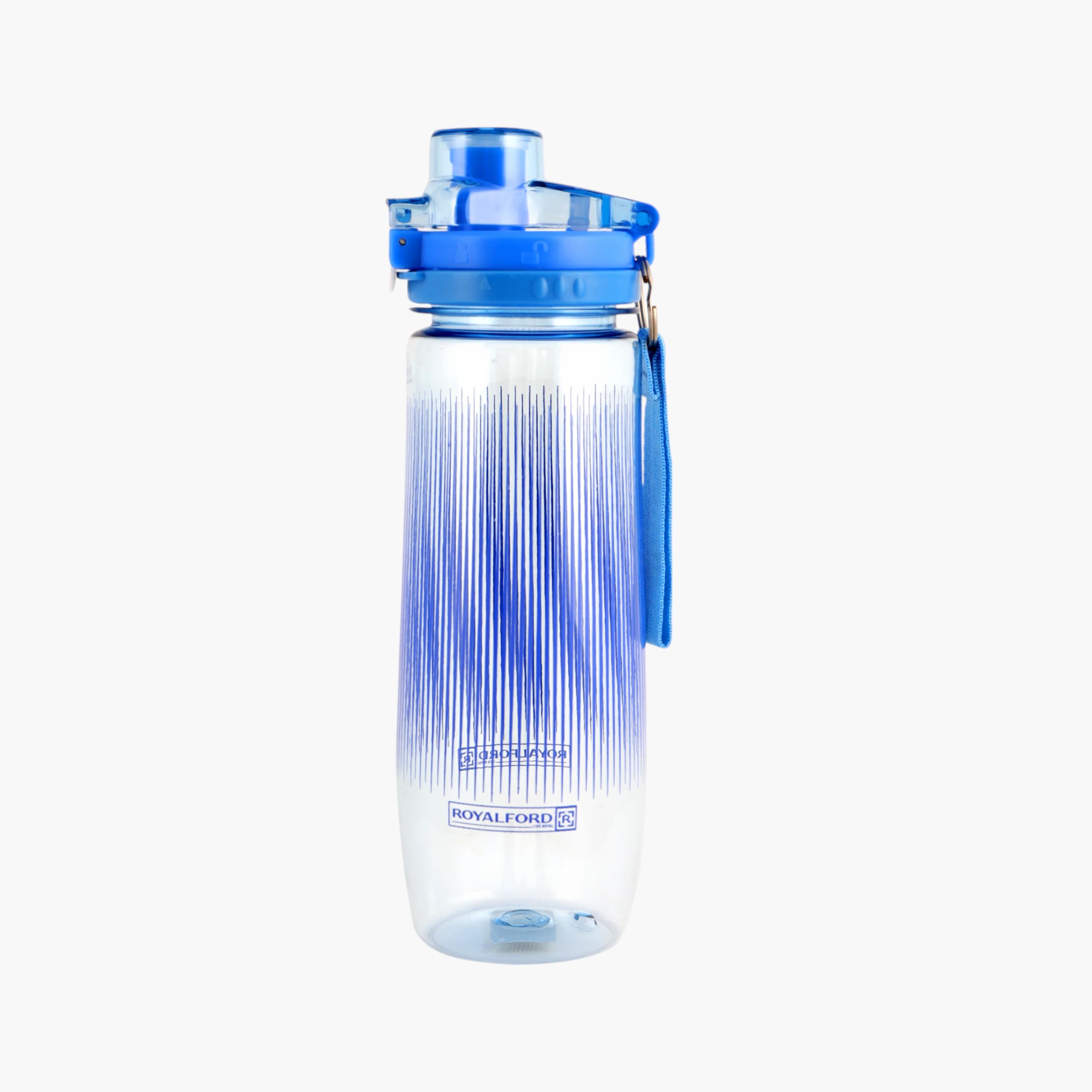 Royalford Sipper Water Bottle with Button Lock Lid - 850 ml-school-waterbottles-image-1