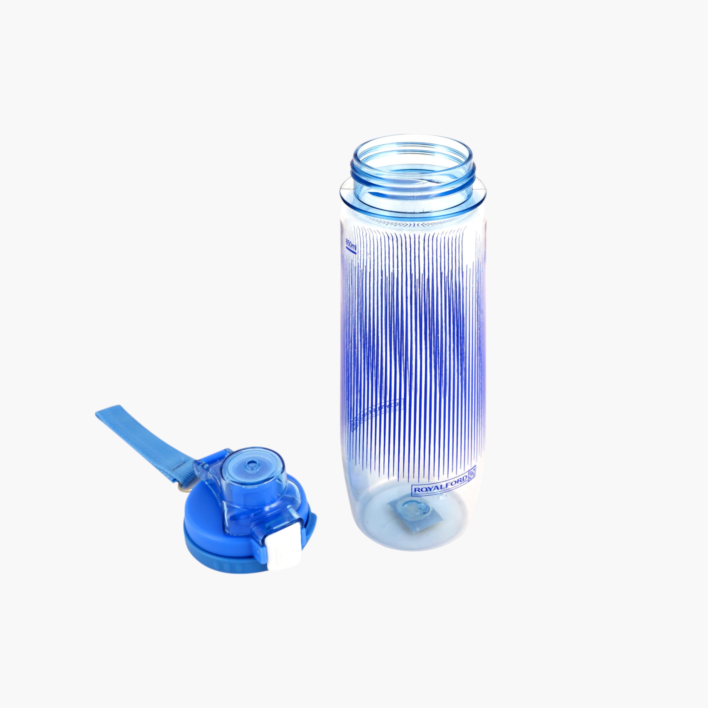 Royalford Sipper Water Bottle with Button Lock Lid - 850 ml-school-waterbottles-image-5