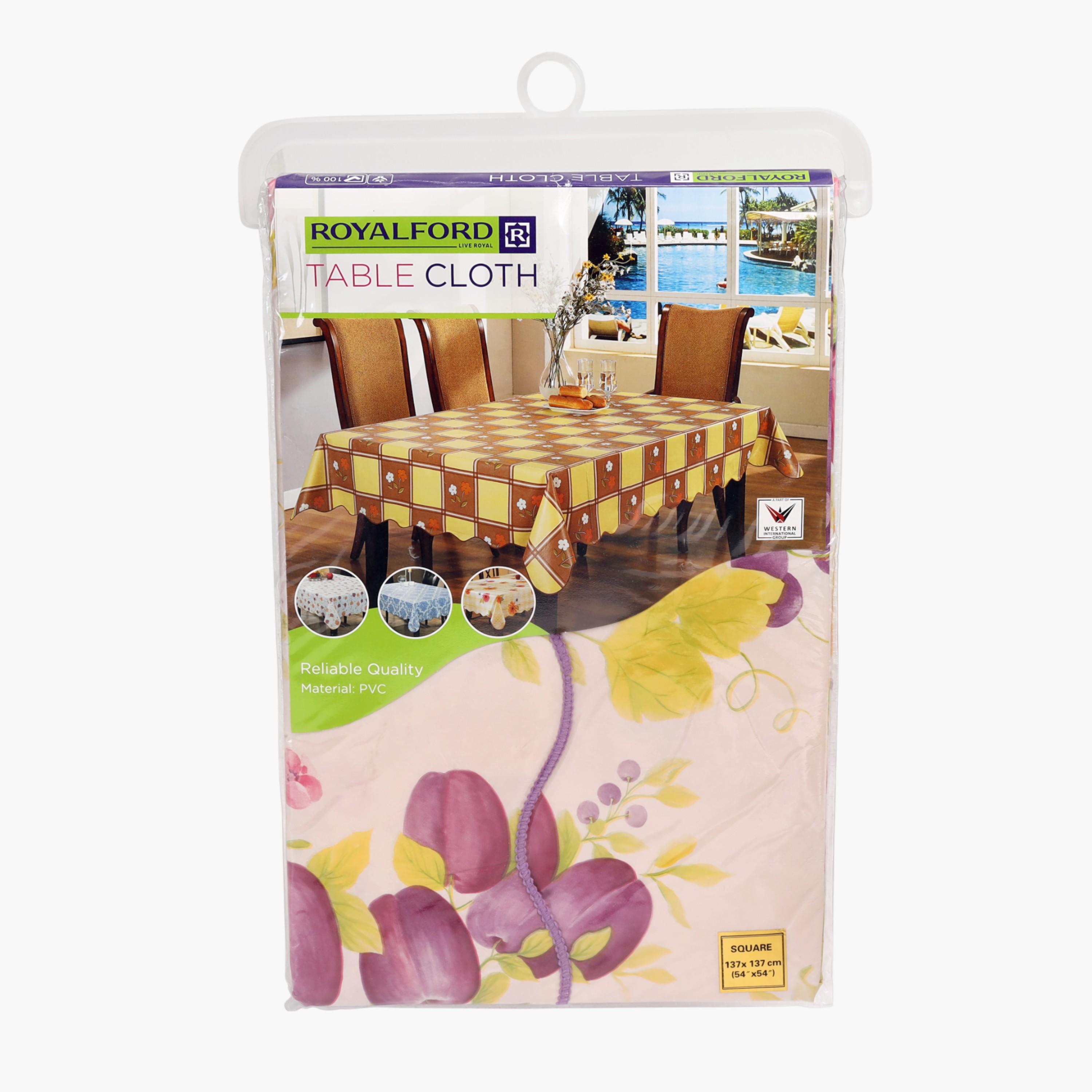 Royalford Square Table Cloth - 54x54 cms-household-dining-tablelinen-runnersandtablecovers-image-9
