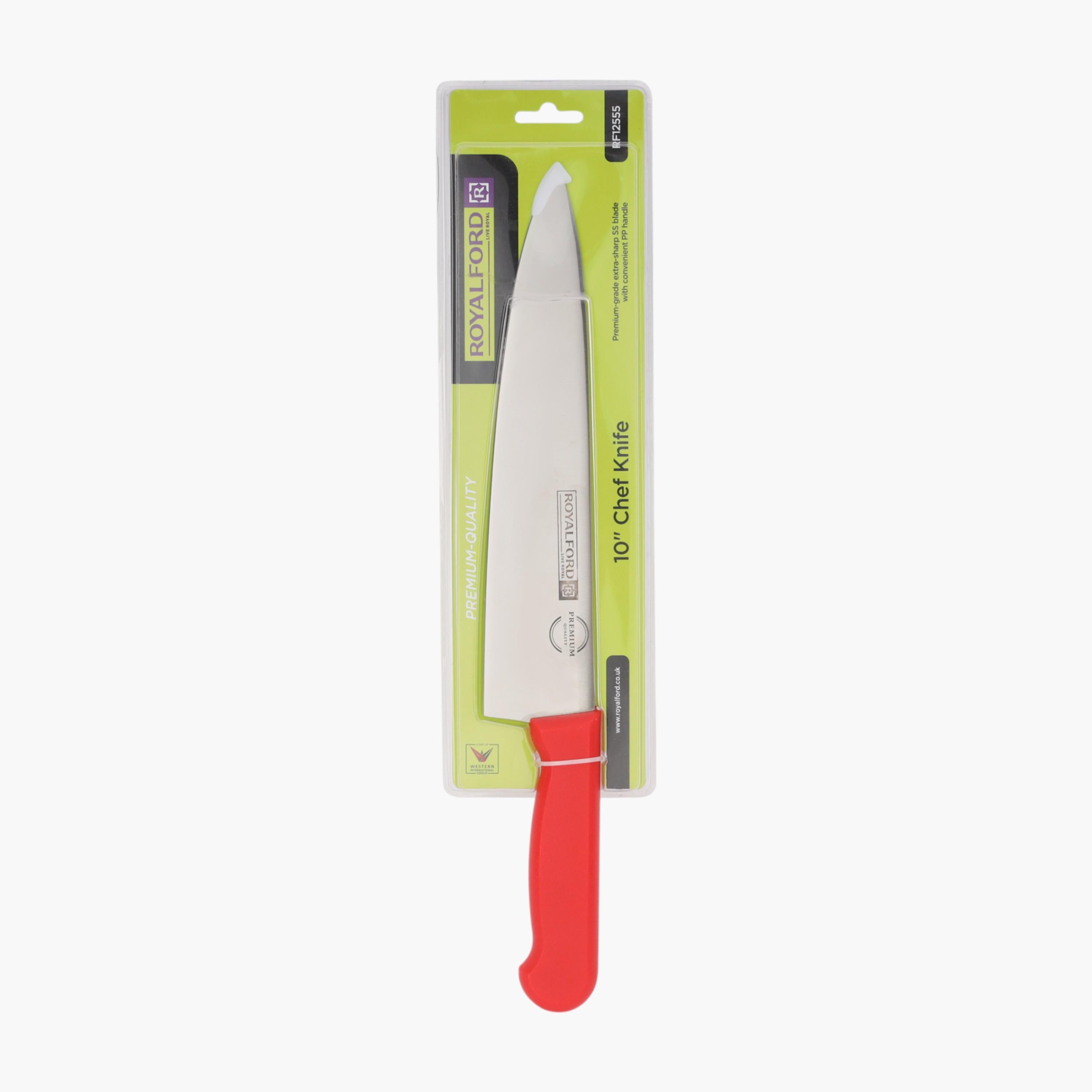Royalford 10-inch Chef Knife-household-kitchen-kitchentoolsandutensils-knives-image-2