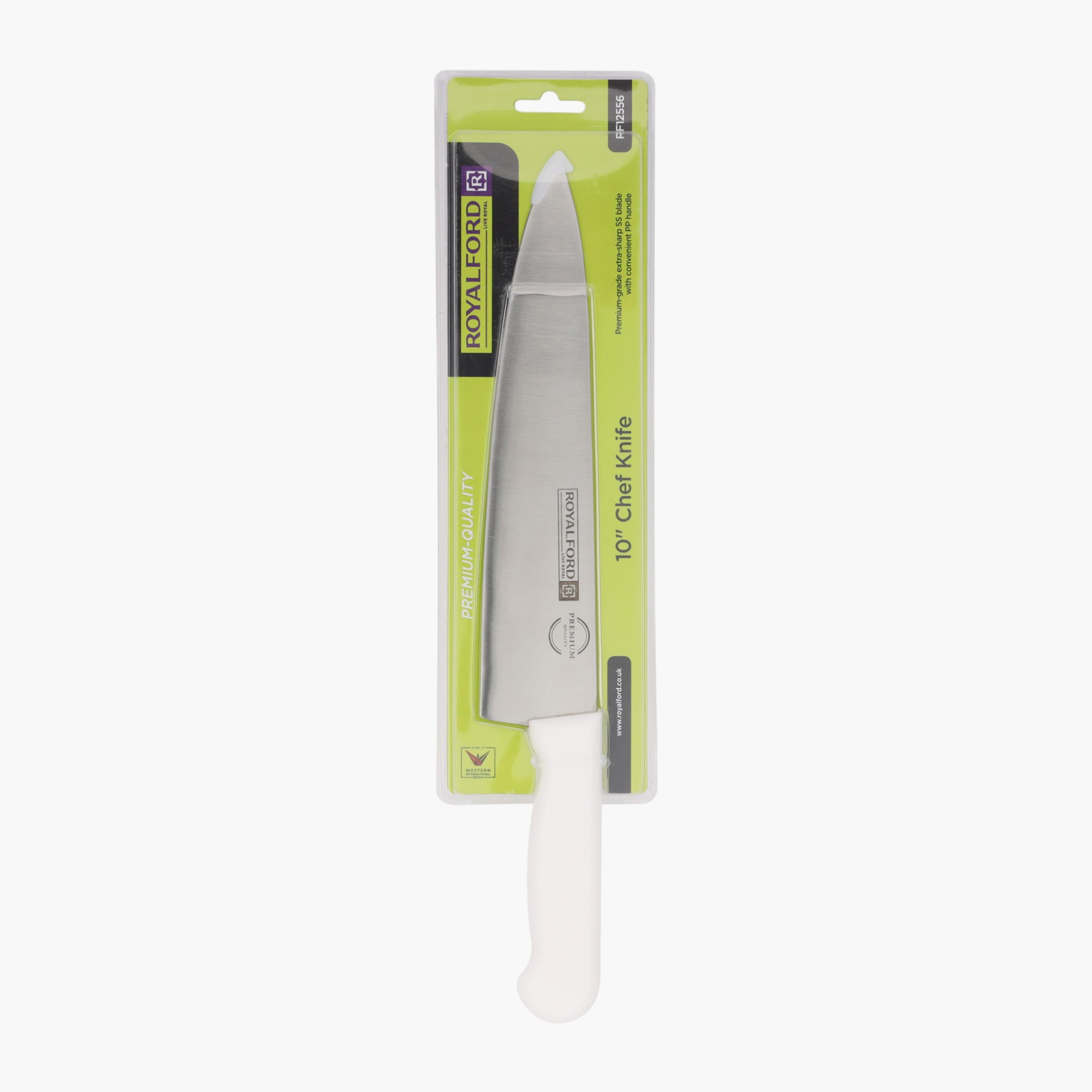 Royalford 10-inch Chef Knife-household-kitchen-kitchentoolsandutensils-knives-image-2