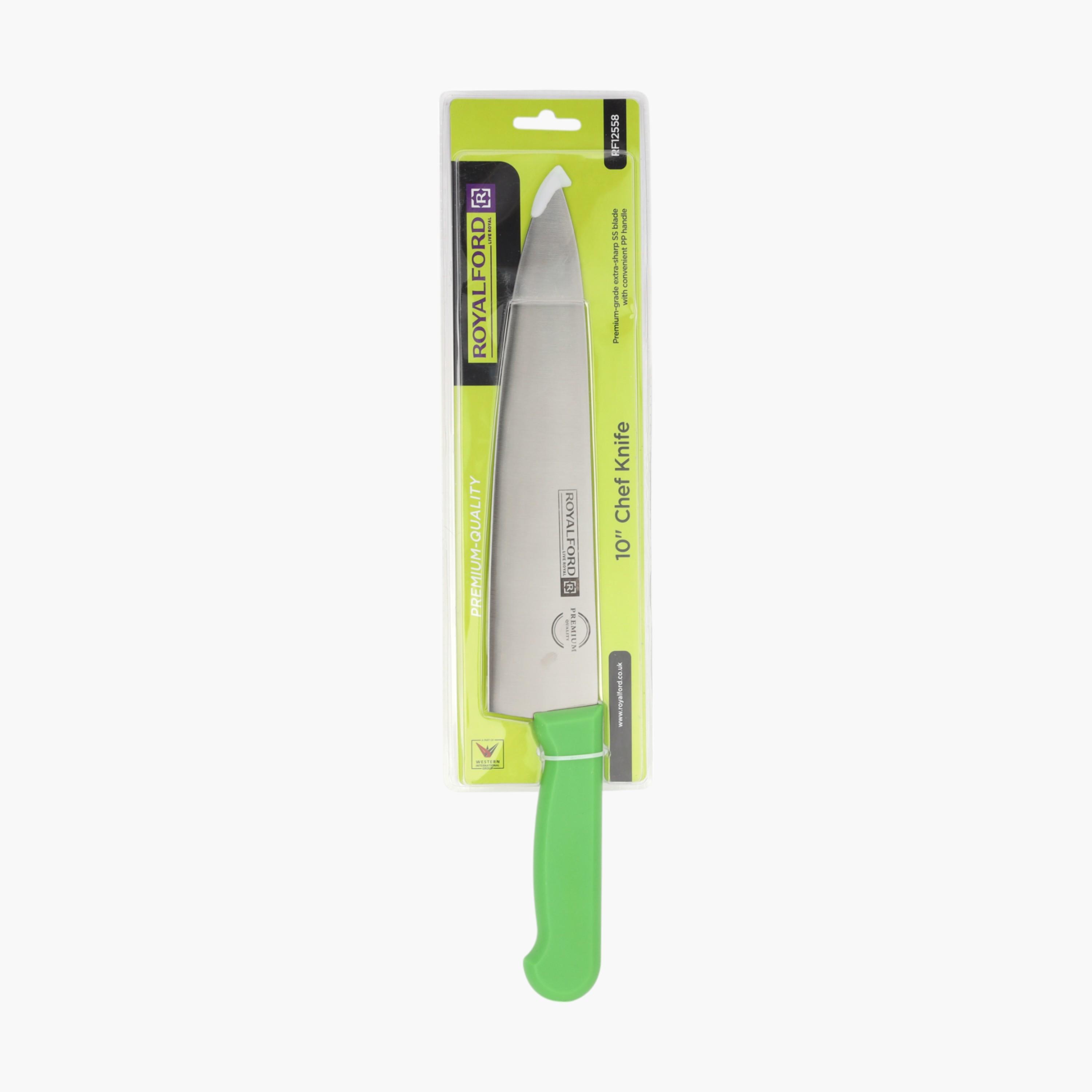 Royalford 10-inch Chef Knife-household-kitchen-kitchentoolsandutensils-knives-image-2