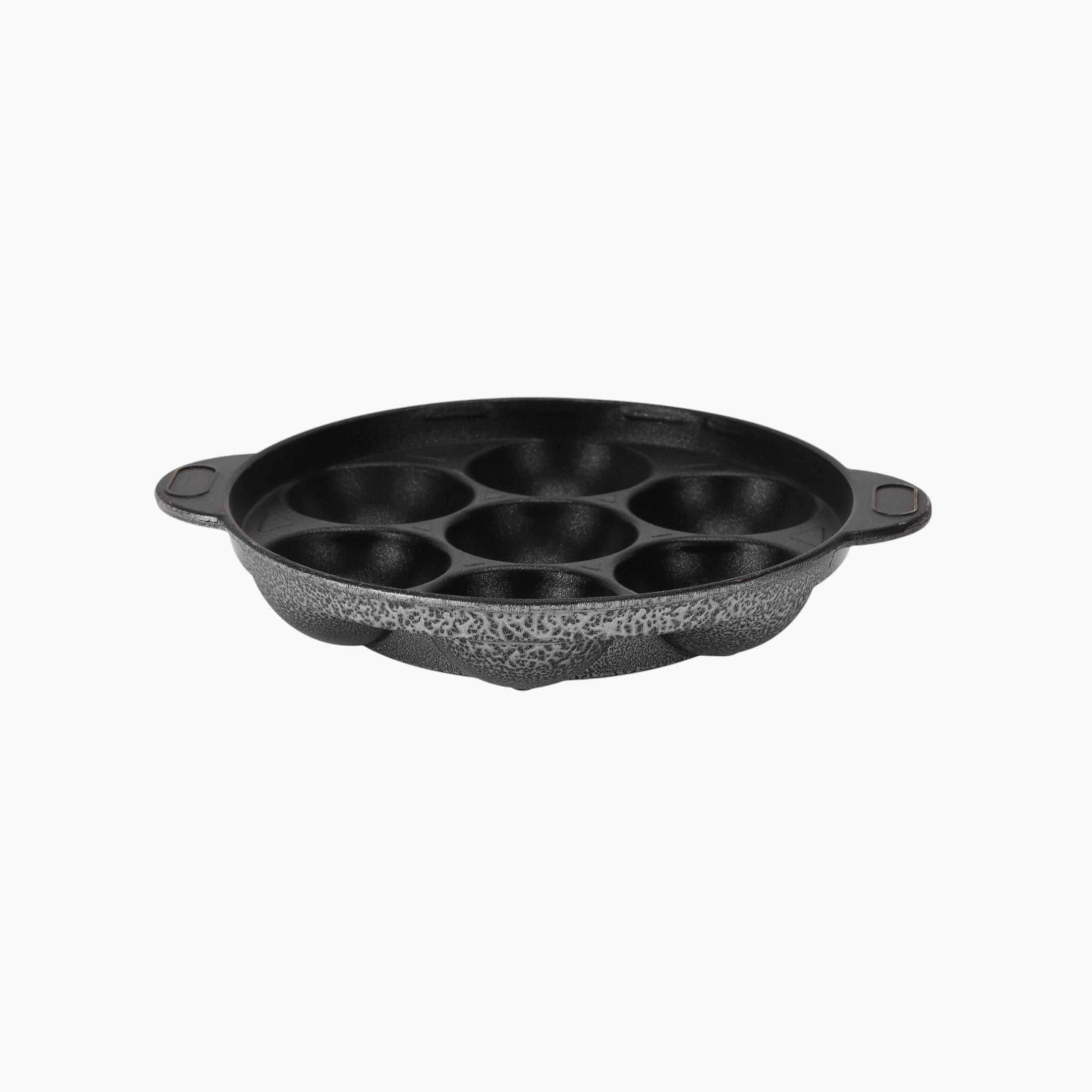 Aluminium 7-Pit Unniyappam Maker-household-kitchen-cookware-potsandpans-image-1