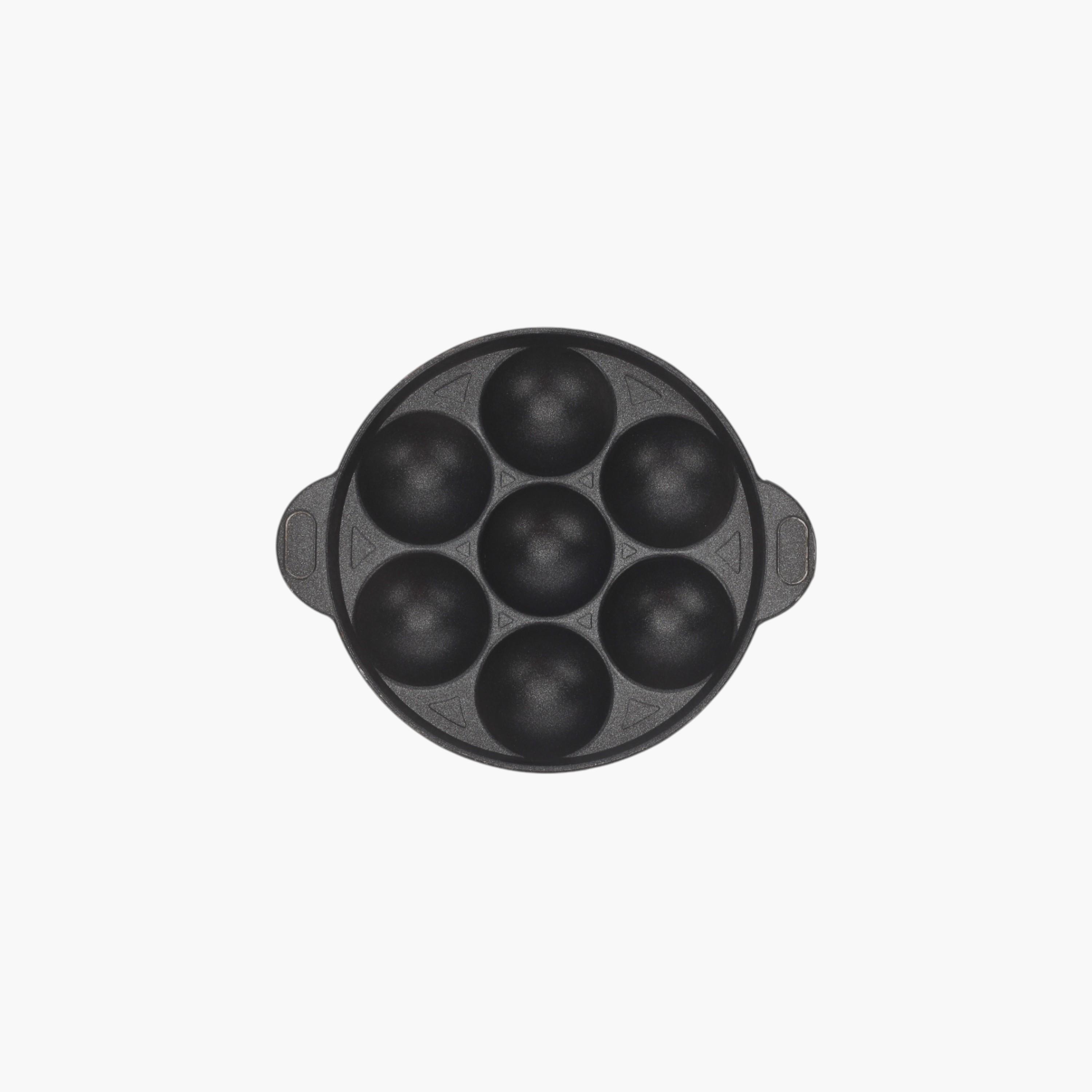 Aluminium 7-Pit Unniyappam Maker-household-kitchen-cookware-potsandpans-image-4
