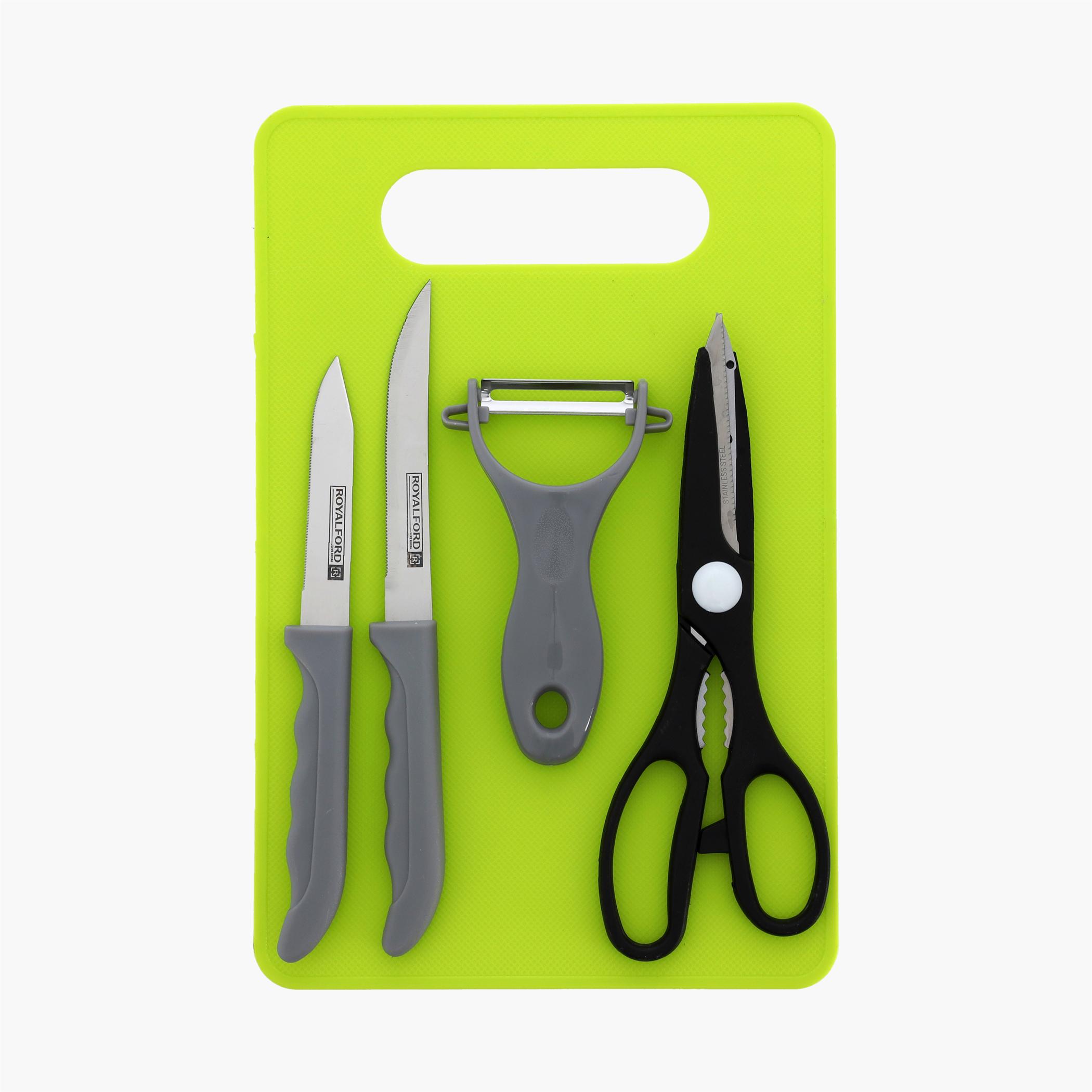 Stainless Steel 5-Piece Kitchen Gadget Set-household-kitchen-kitchentoolsandutensils-knives-image-1