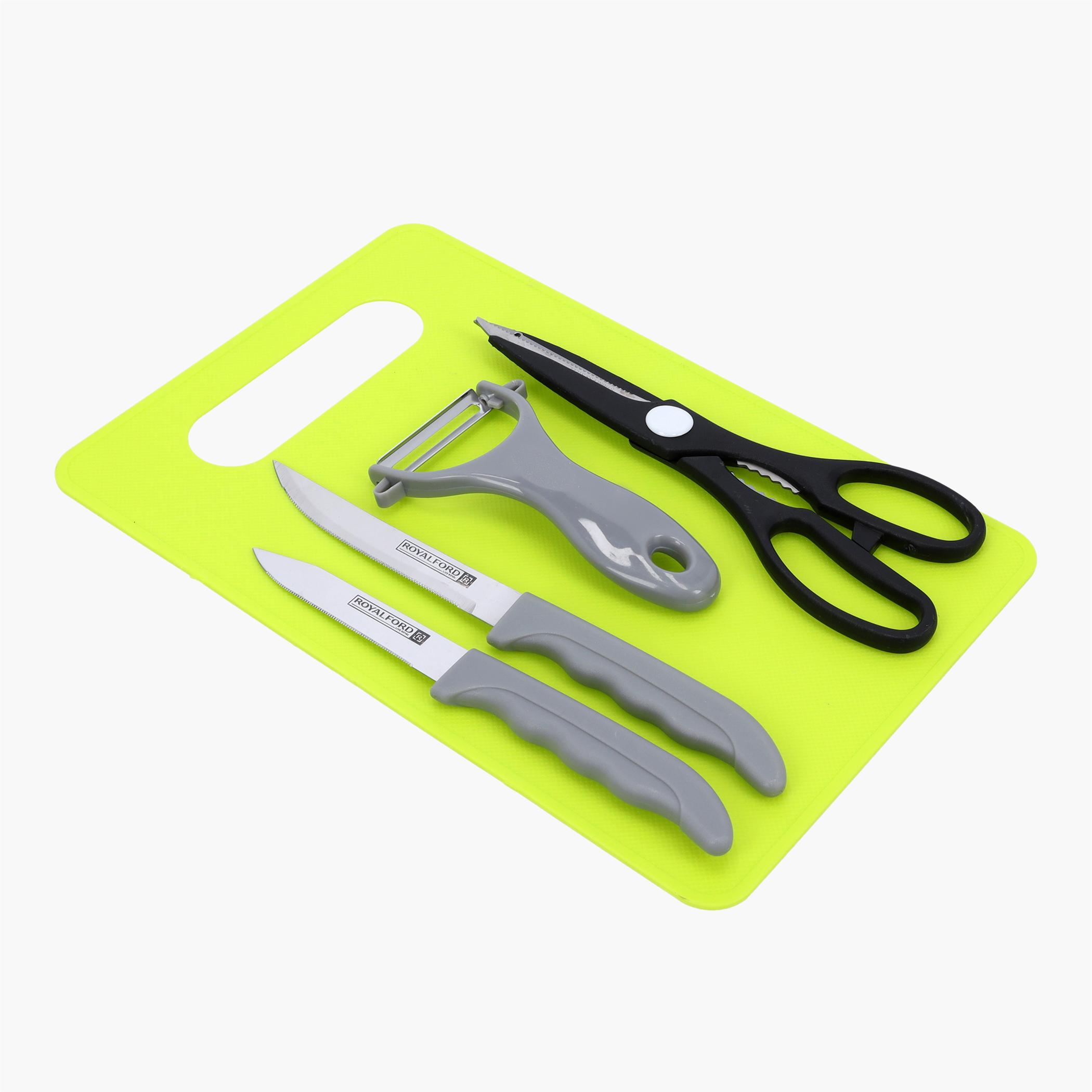 Stainless Steel 5-Piece Kitchen Gadget Set-household-kitchen-kitchentoolsandutensils-knives-image-2