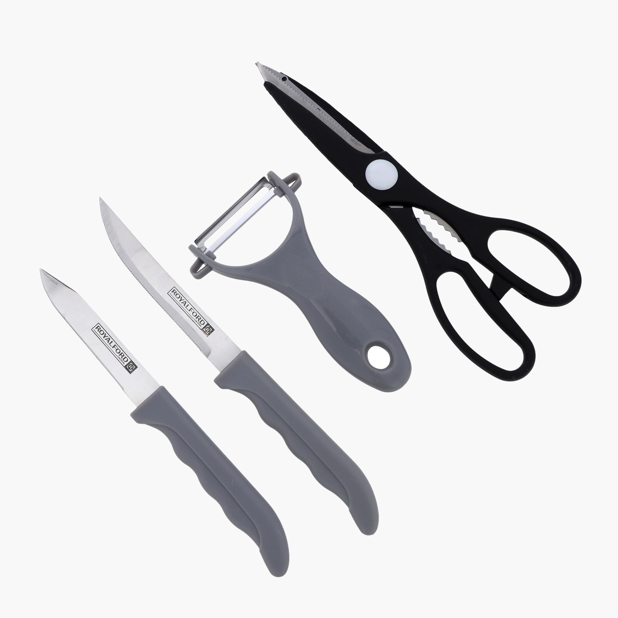 Stainless Steel 5-Piece Kitchen Gadget Set-household-kitchen-kitchentoolsandutensils-knives-image-3
