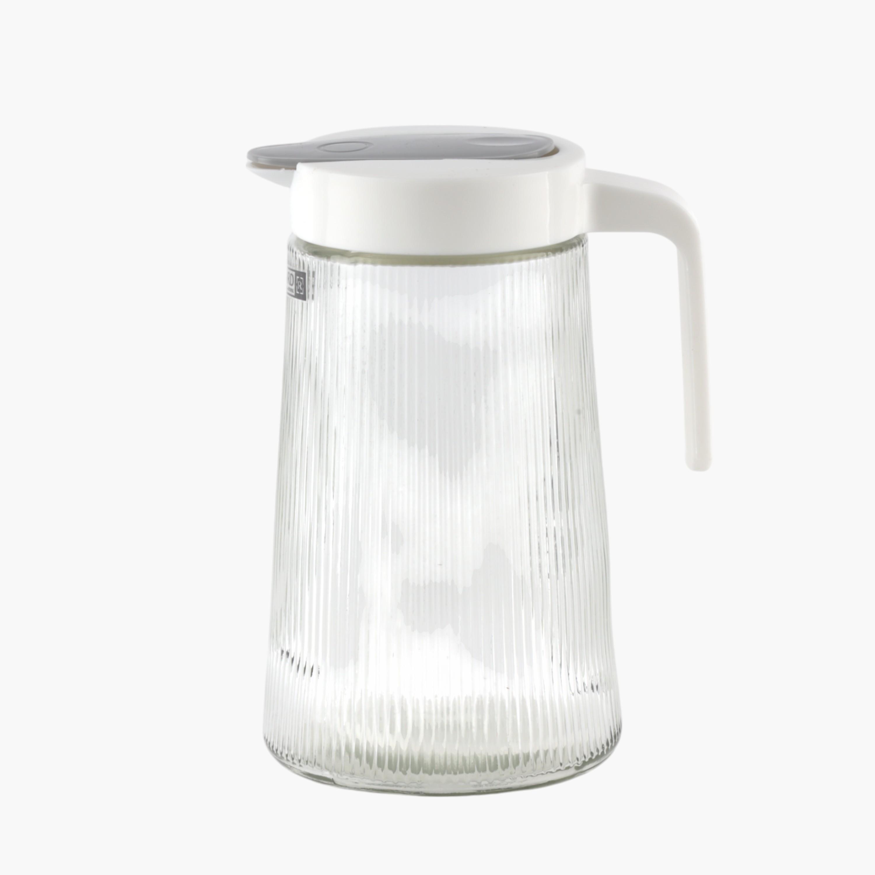 Glass 5-Piece Water Jug and Tumbler Set-household-dining-drinkserveware-jugsdecantersandcarafes-image-2
