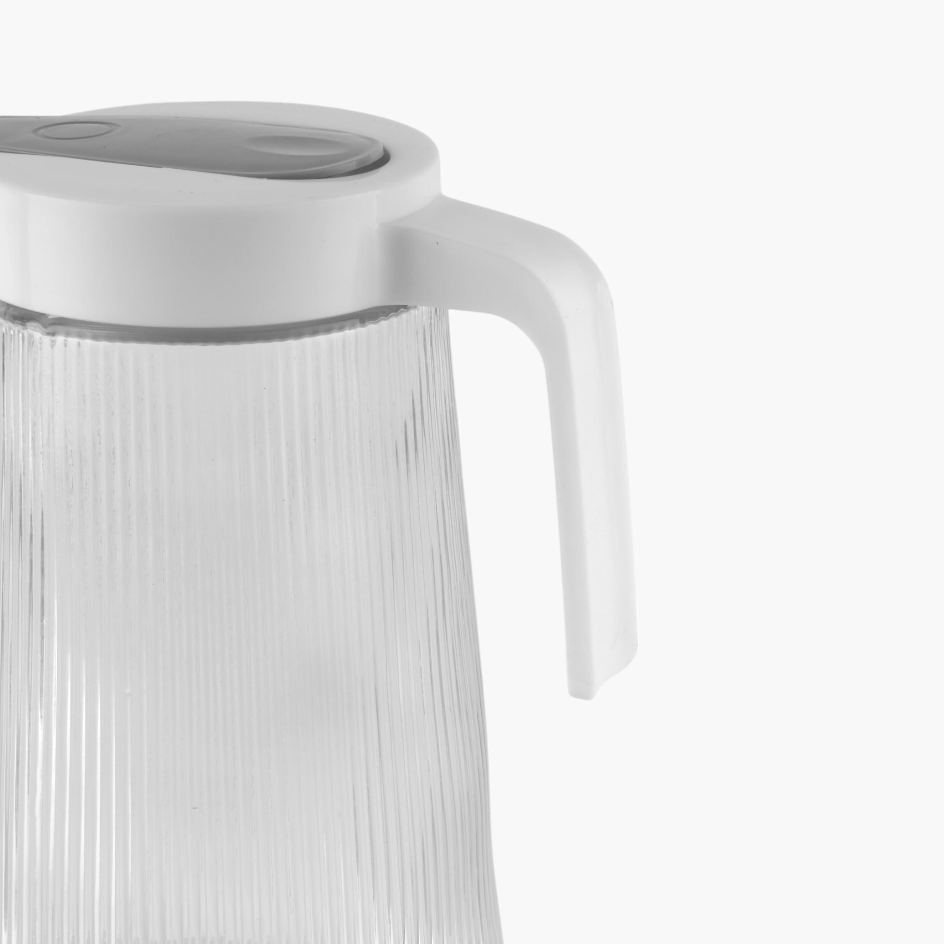 Glass 5-Piece Water Jug and Tumbler Set-household-dining-drinkserveware-jugsdecantersandcarafes-image-3