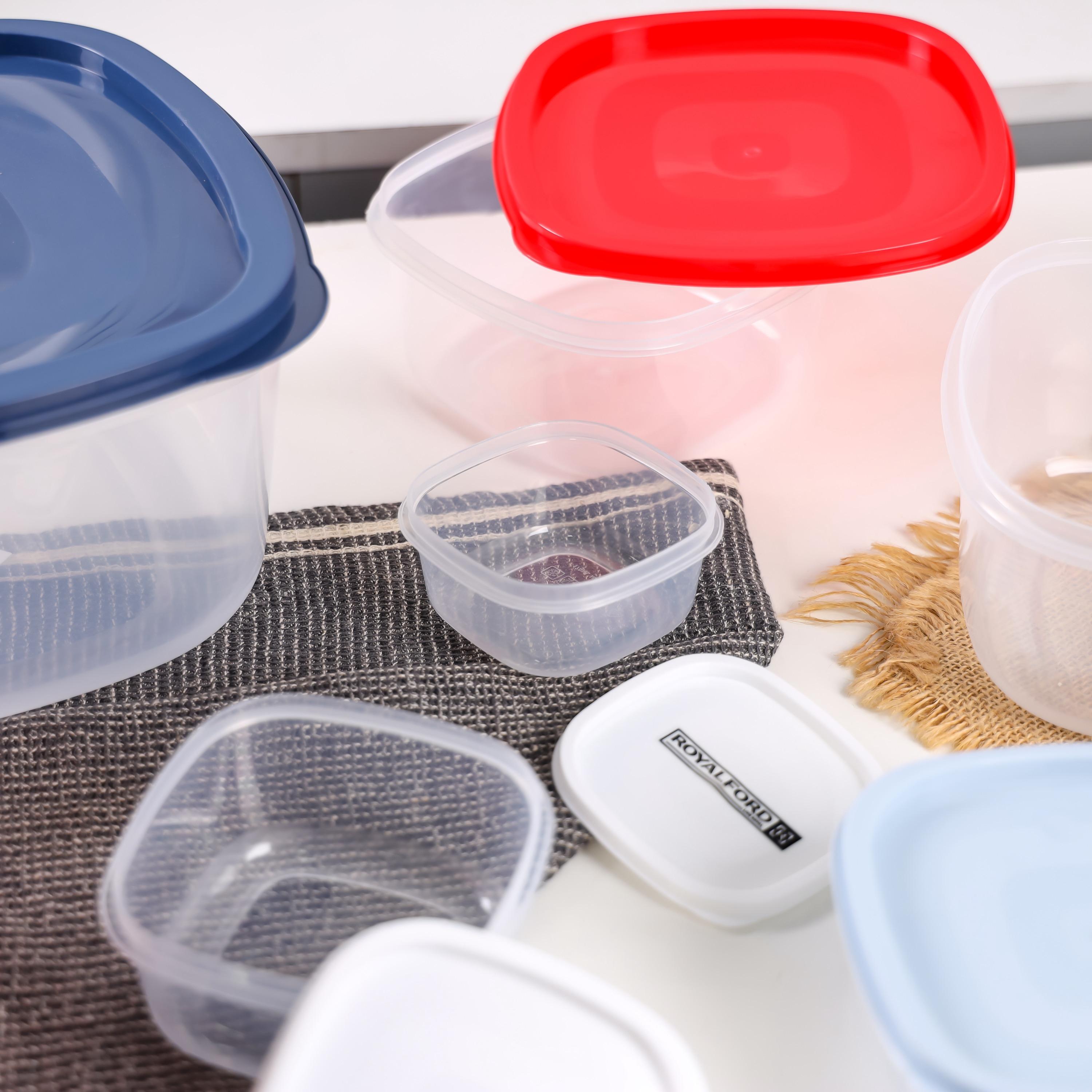 Royalford 7-Piece Square Food Storage Container Set-household-kitchen-foodstorage-containers-image-5