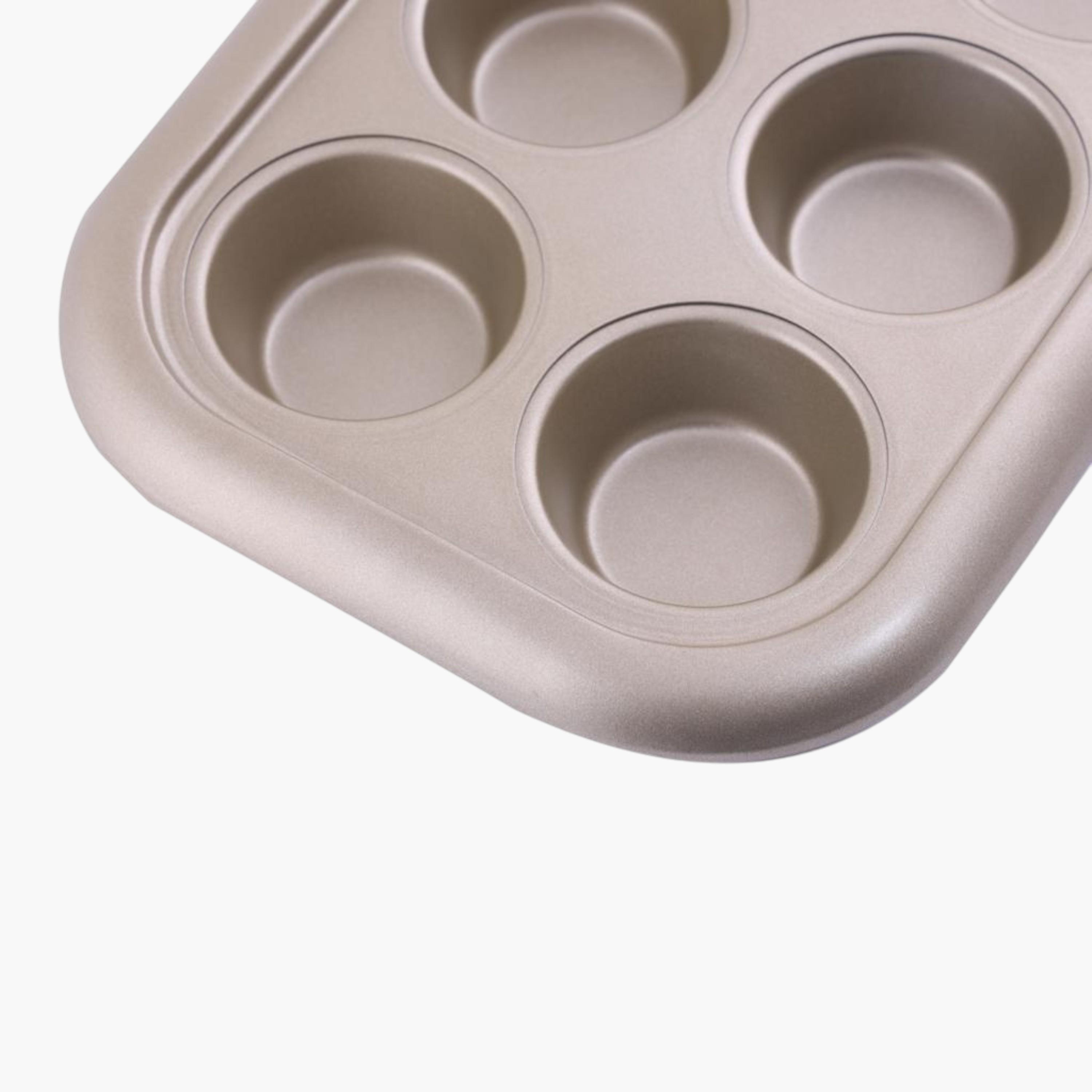صينية مافن بريميوم غير قابلة للالتصاق 6 أكواب من رويال فورد-household-kitchen-bakeware-bakingdishes-image-2