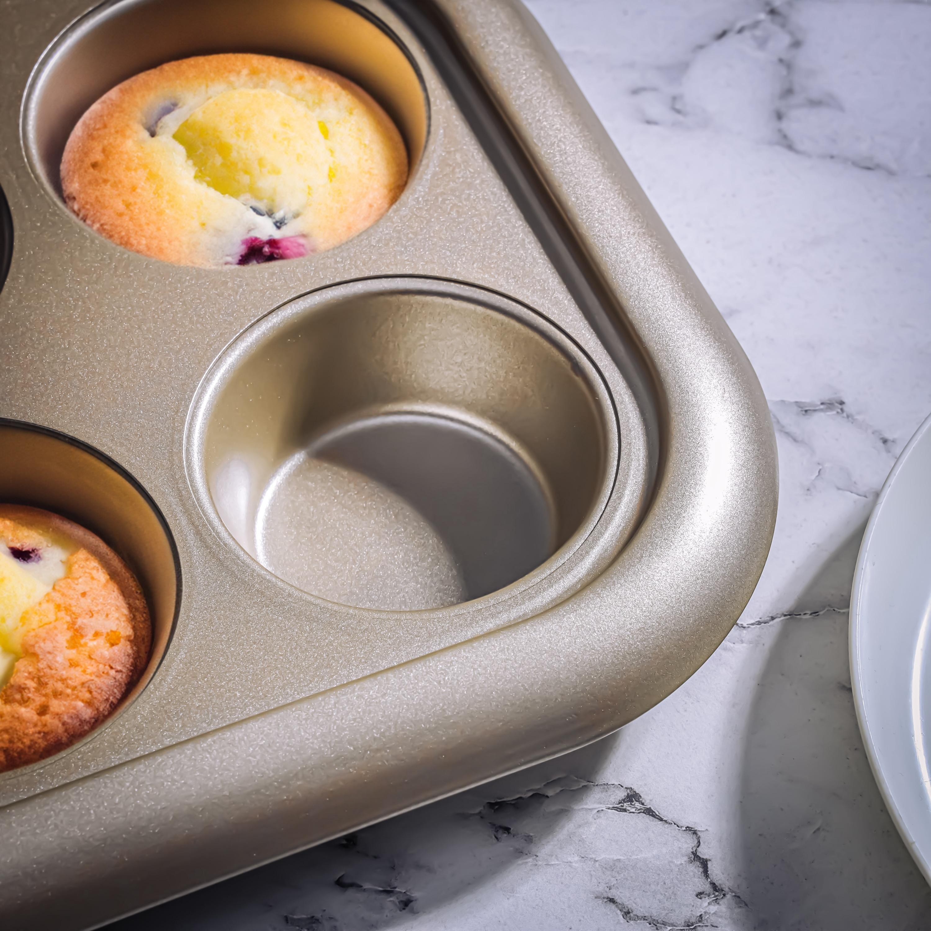 صينية مافن بريميوم غير قابلة للالتصاق 6 أكواب من رويال فورد-household-kitchen-bakeware-bakingdishes-image-6