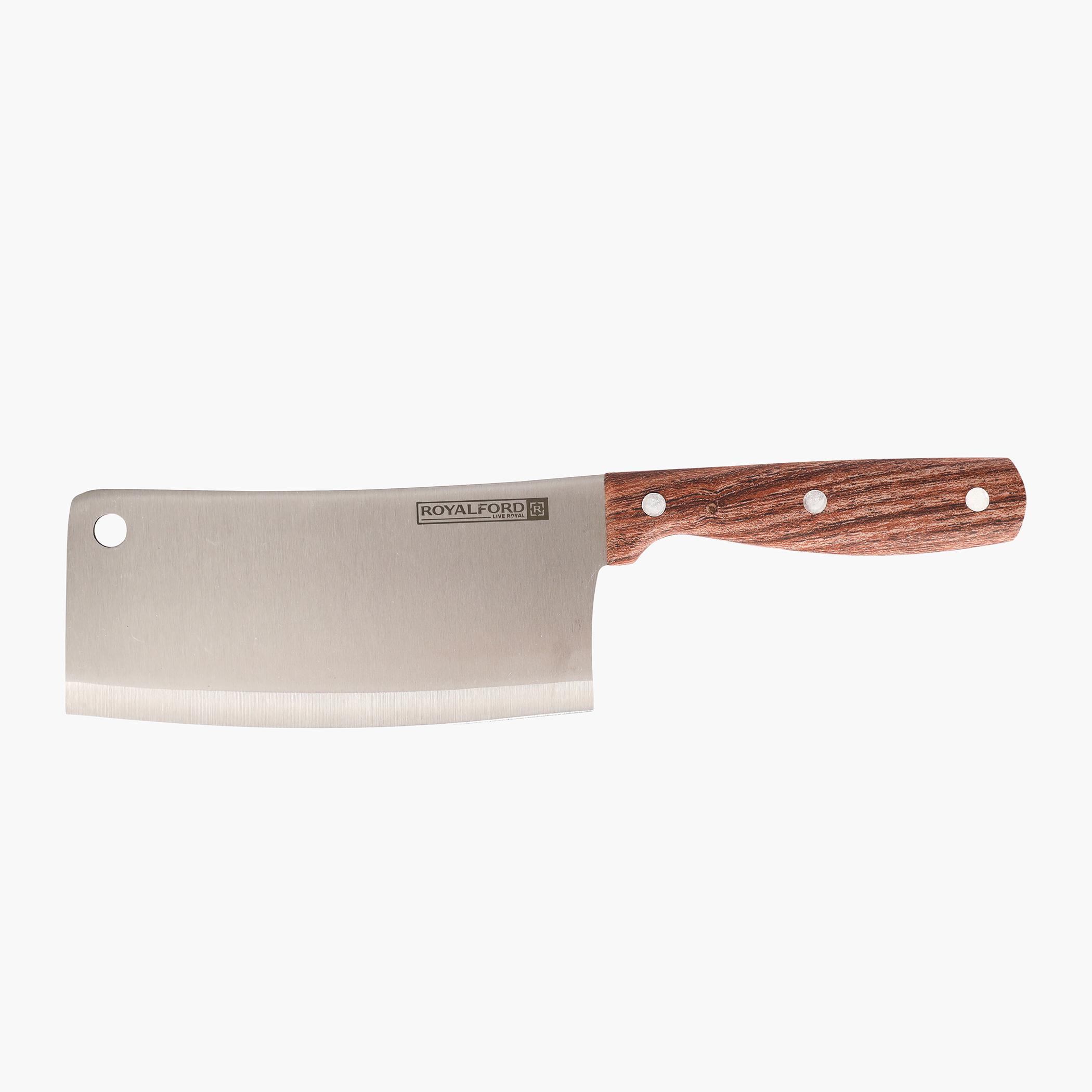 Royalford Cleaver Knife - 7 inches-household-kitchen-kitchentoolsandutensils-knives-image-1
