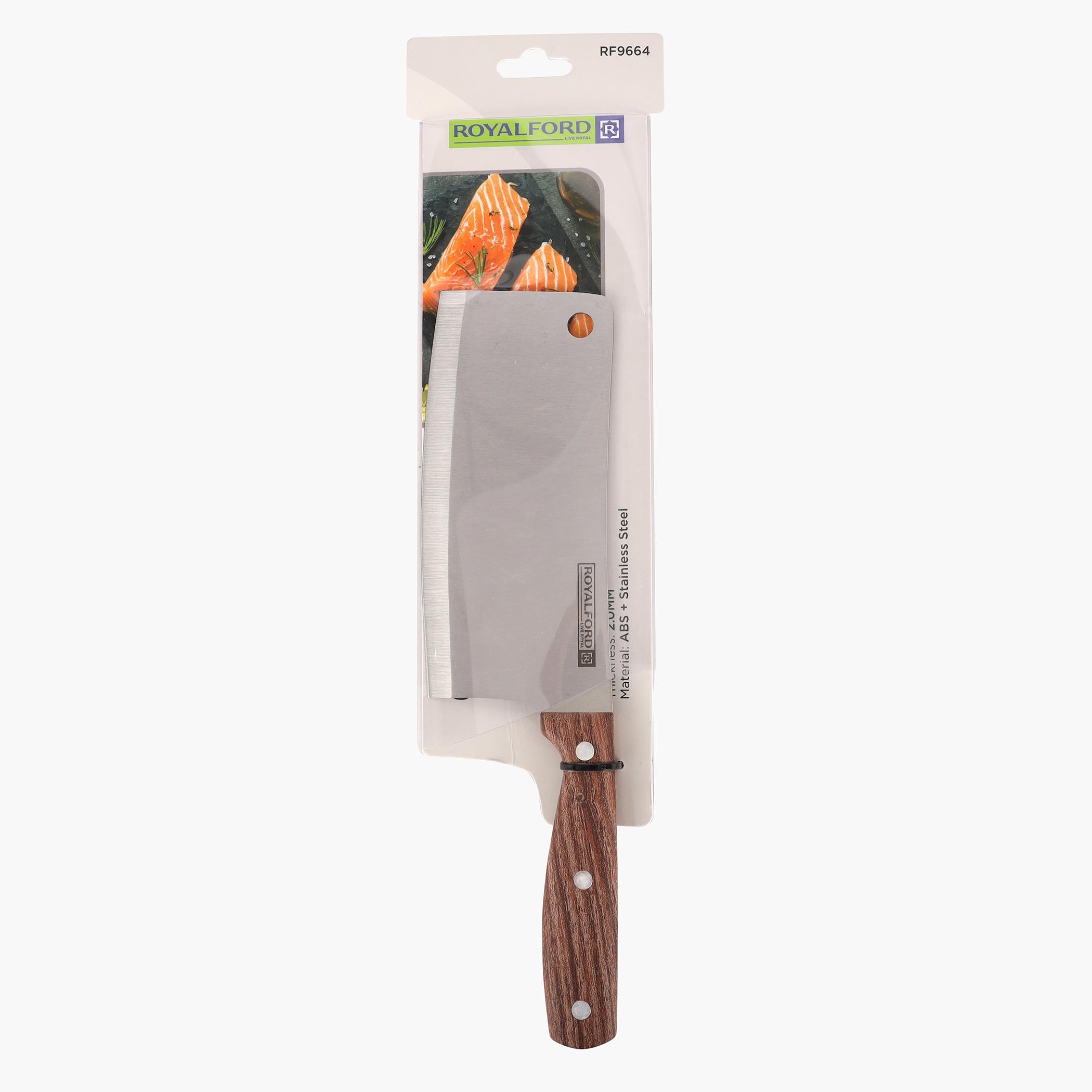 Royalford Cleaver Knife - 7 inches-household-kitchen-kitchentoolsandutensils-knives-image-5
