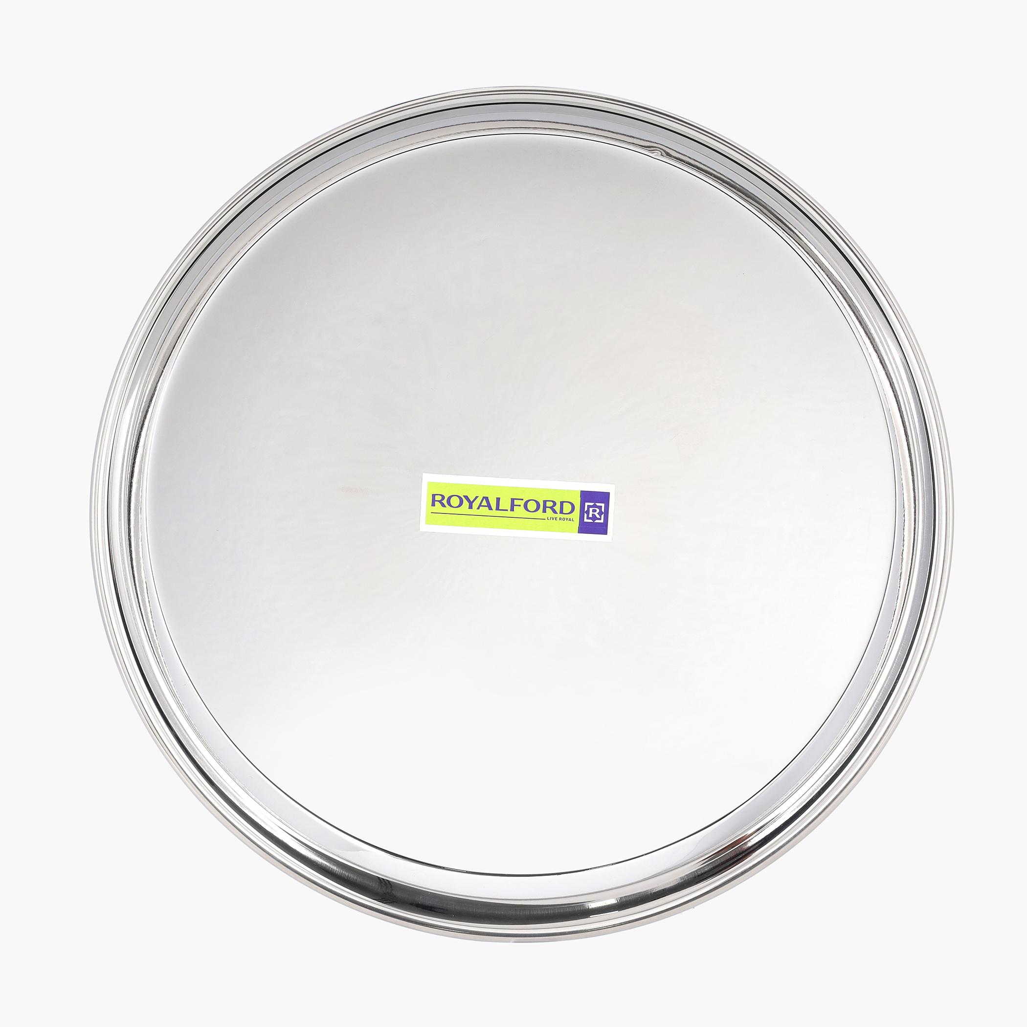 Stainless Steel Plates-household-dining-dinnerware-plates-image-1