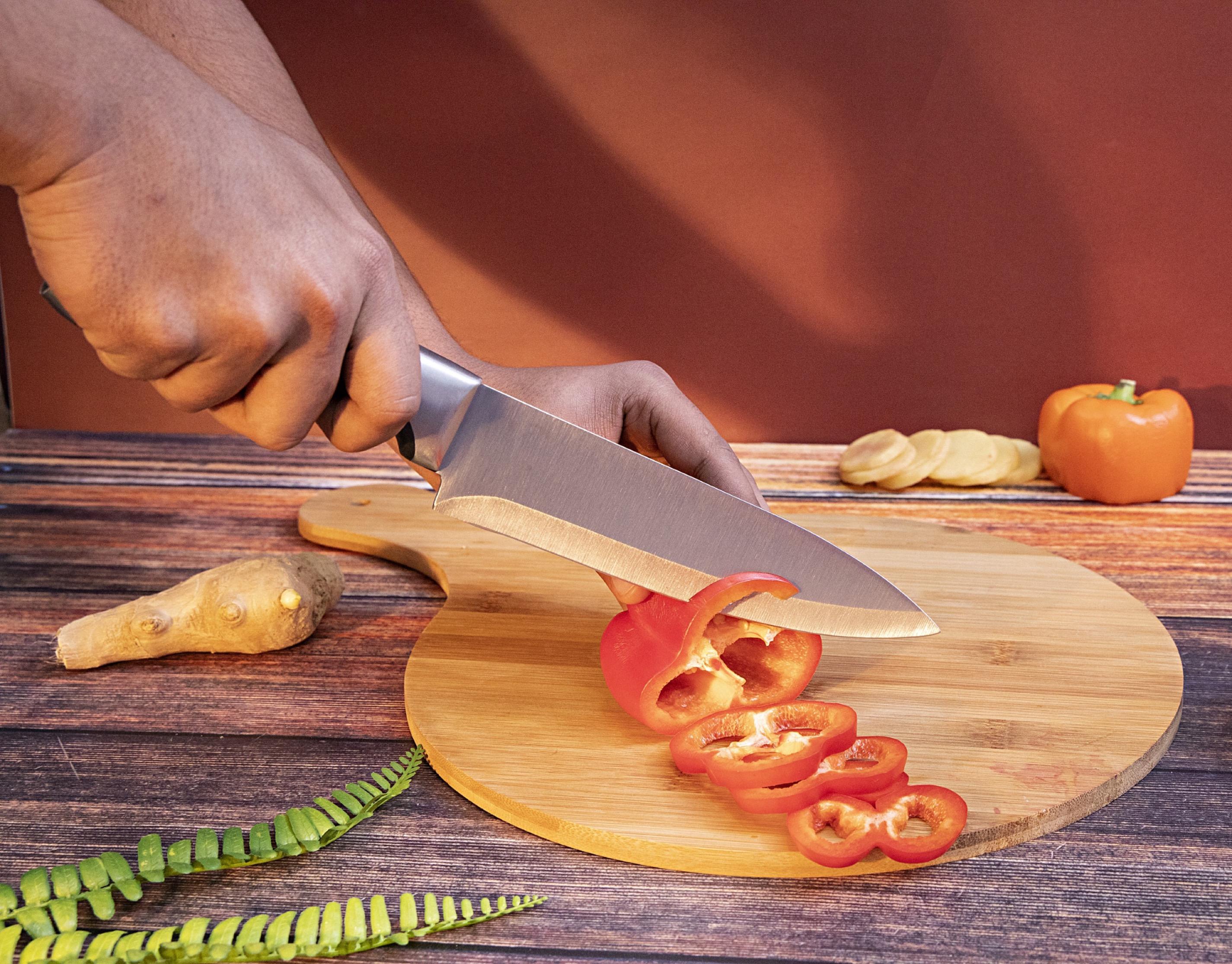 Aluminium 8-Inch Chef Knife-household-kitchen-kitchentoolsandutensils-knives-image-6
