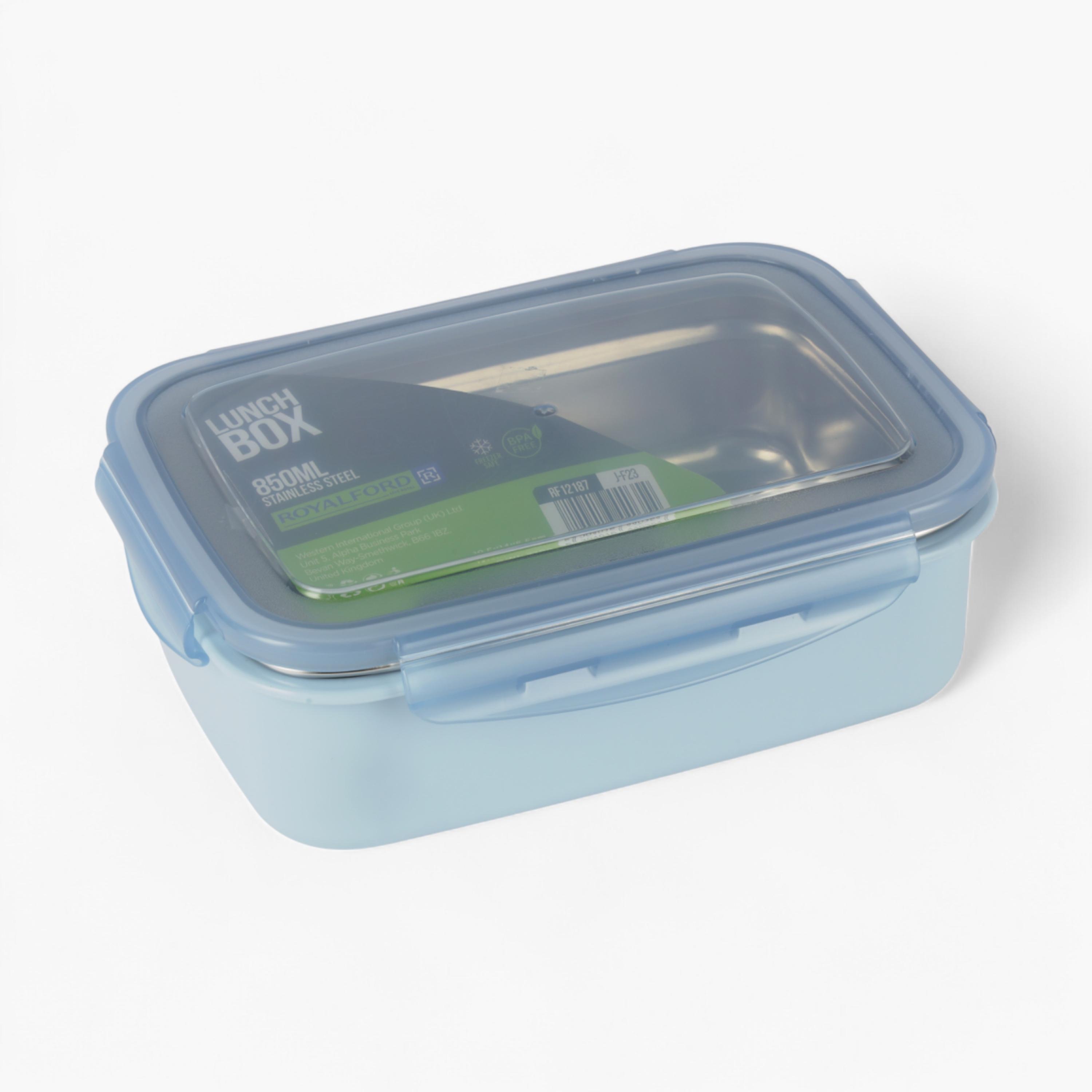 Stainless Steel Lunch Box - 850 ml-household-kitchen-foodstorage-containers-image-2