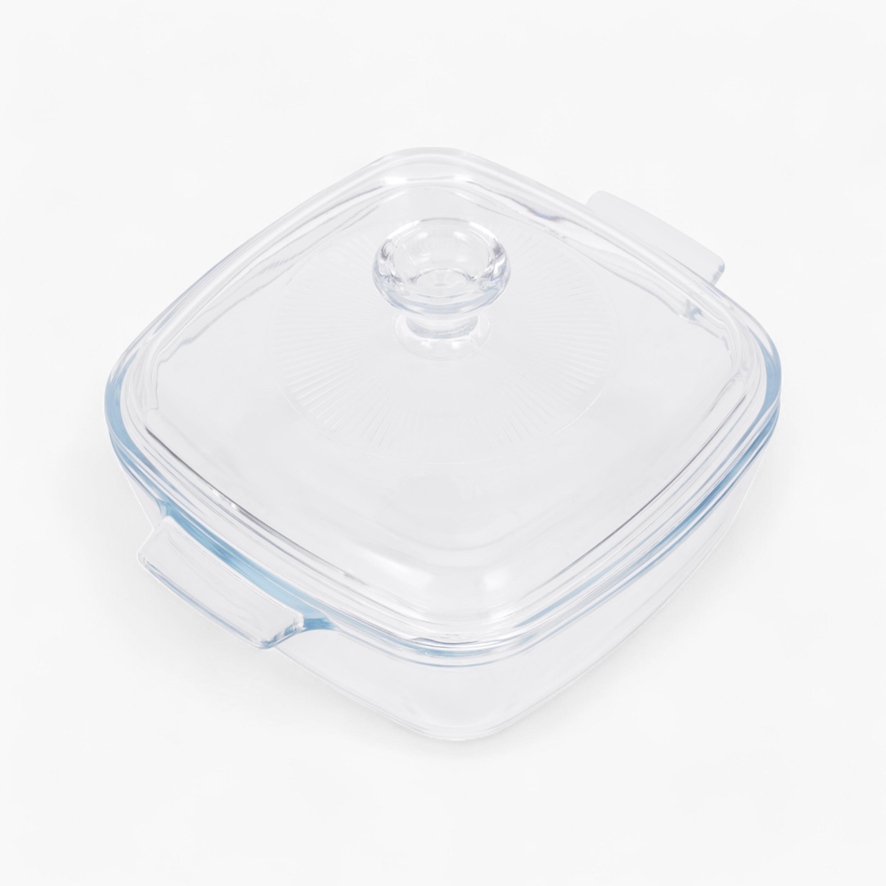 Glass Baking Dish with Lid - 800 ml-household-kitchen-bakeware-bakingdishes-image-5