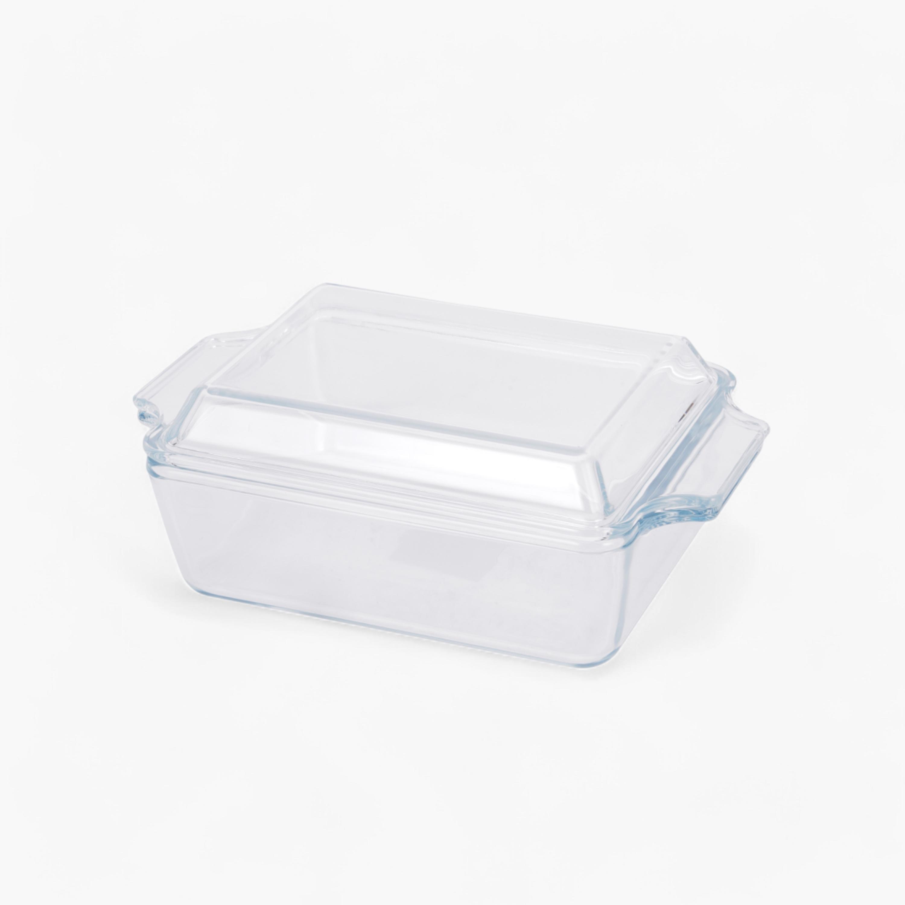 Glass Baking Dish with Lid - 1 L-household-kitchen-bakeware-bakingdishes-image-2